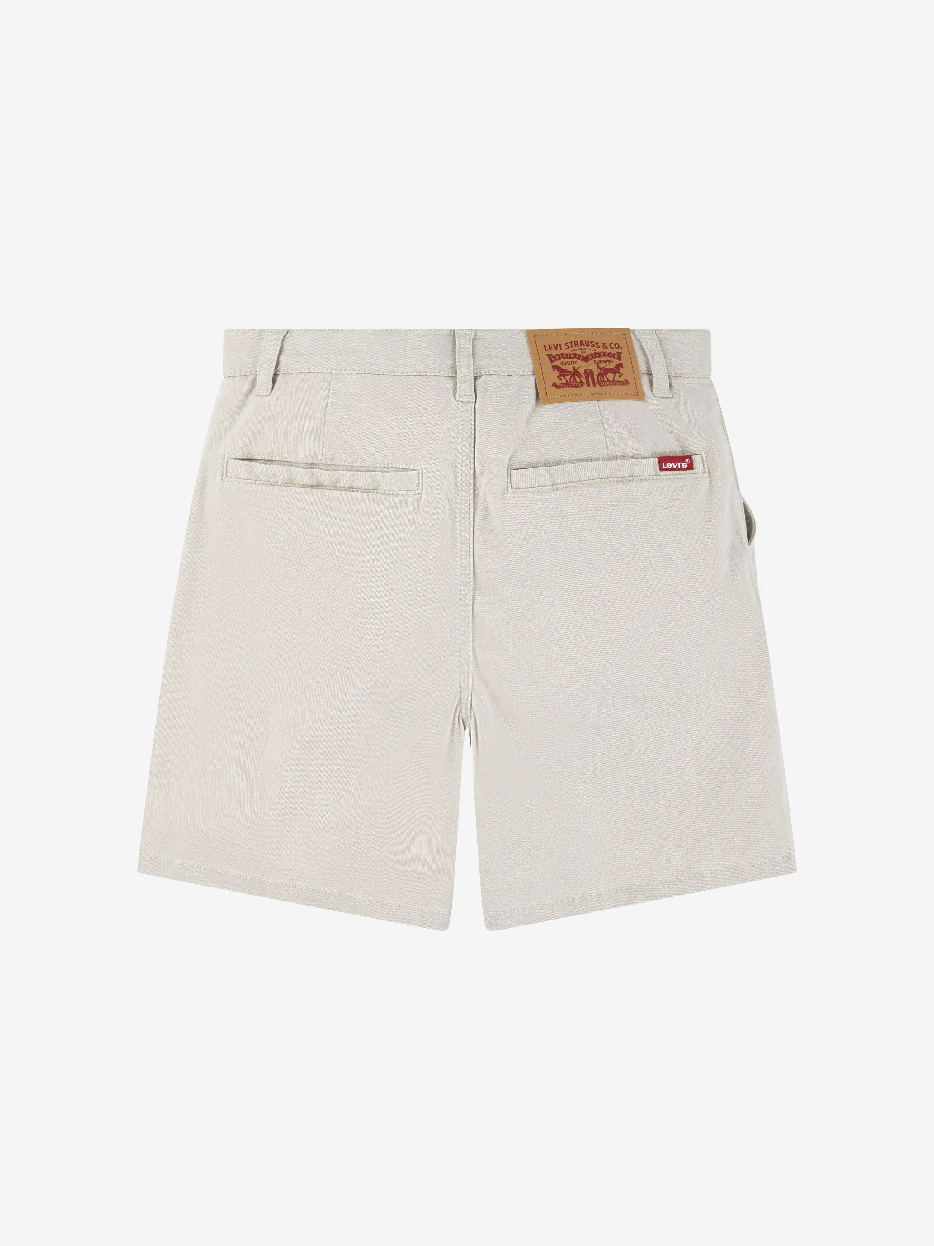 Boys Authentic Chino Shorts in Beige