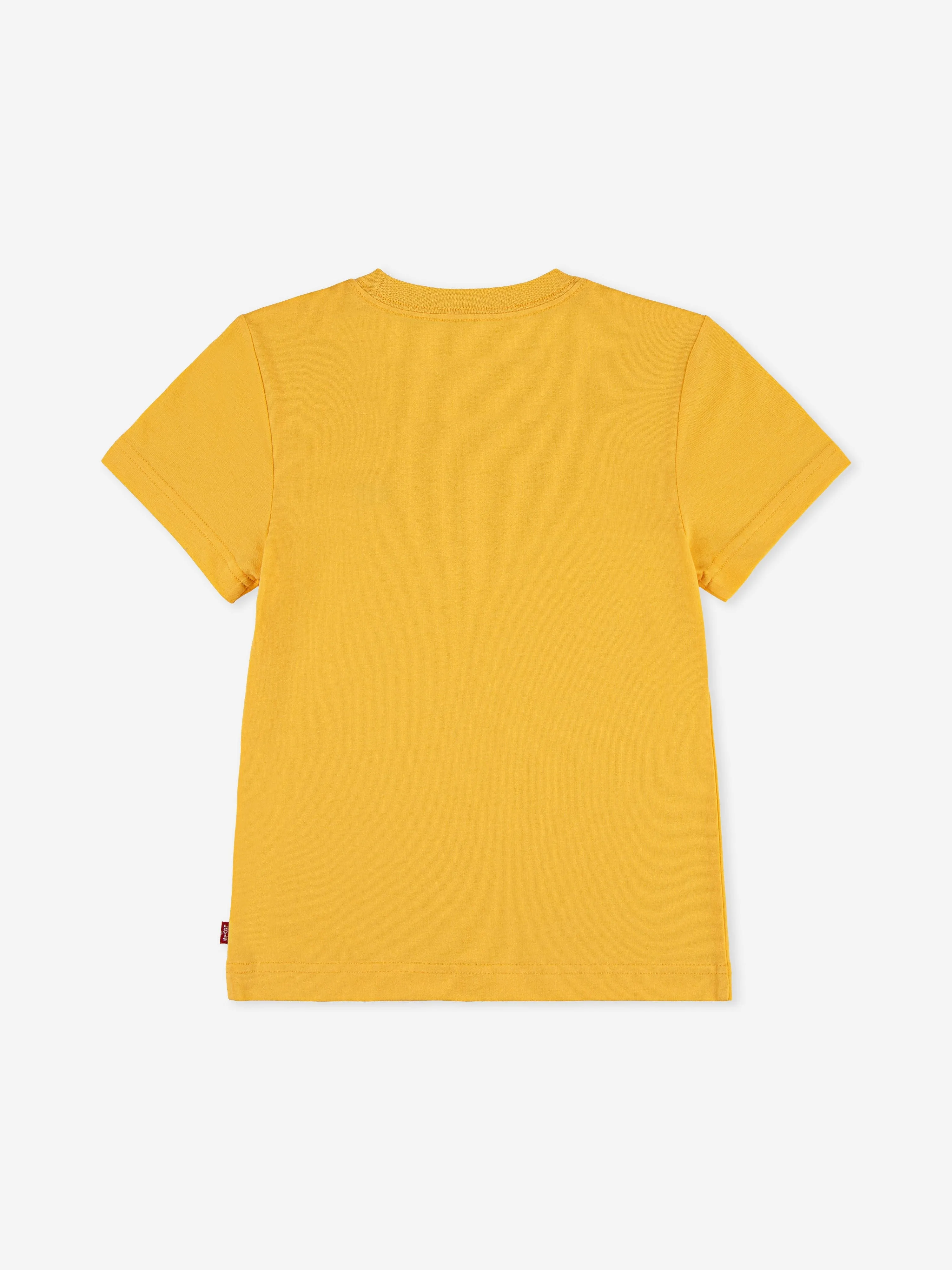 Boys Batwing Chest Hit T-Shirt in Yellow