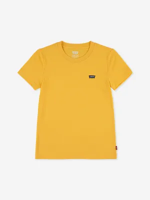 Boys Batwing Chest Hit T-Shirt in Yellow