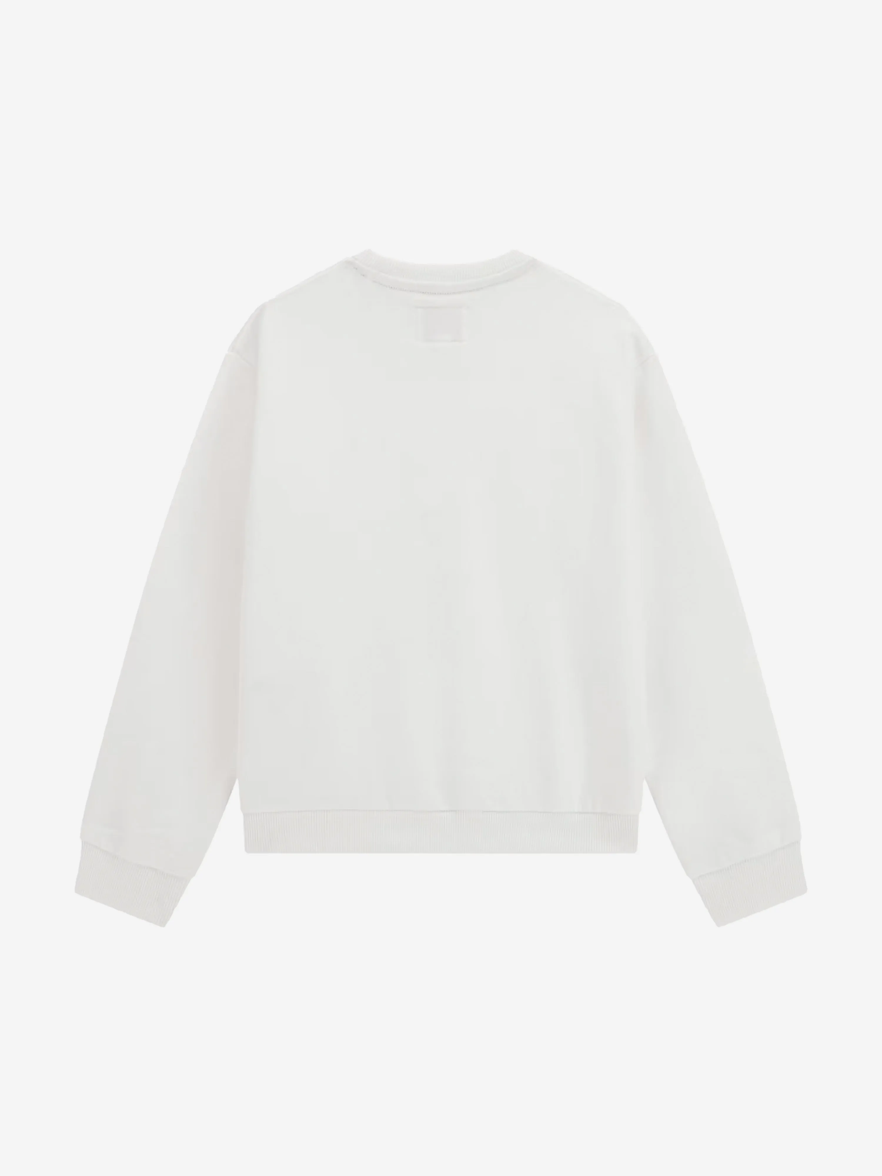 Boys Bear Sweatshirt in White