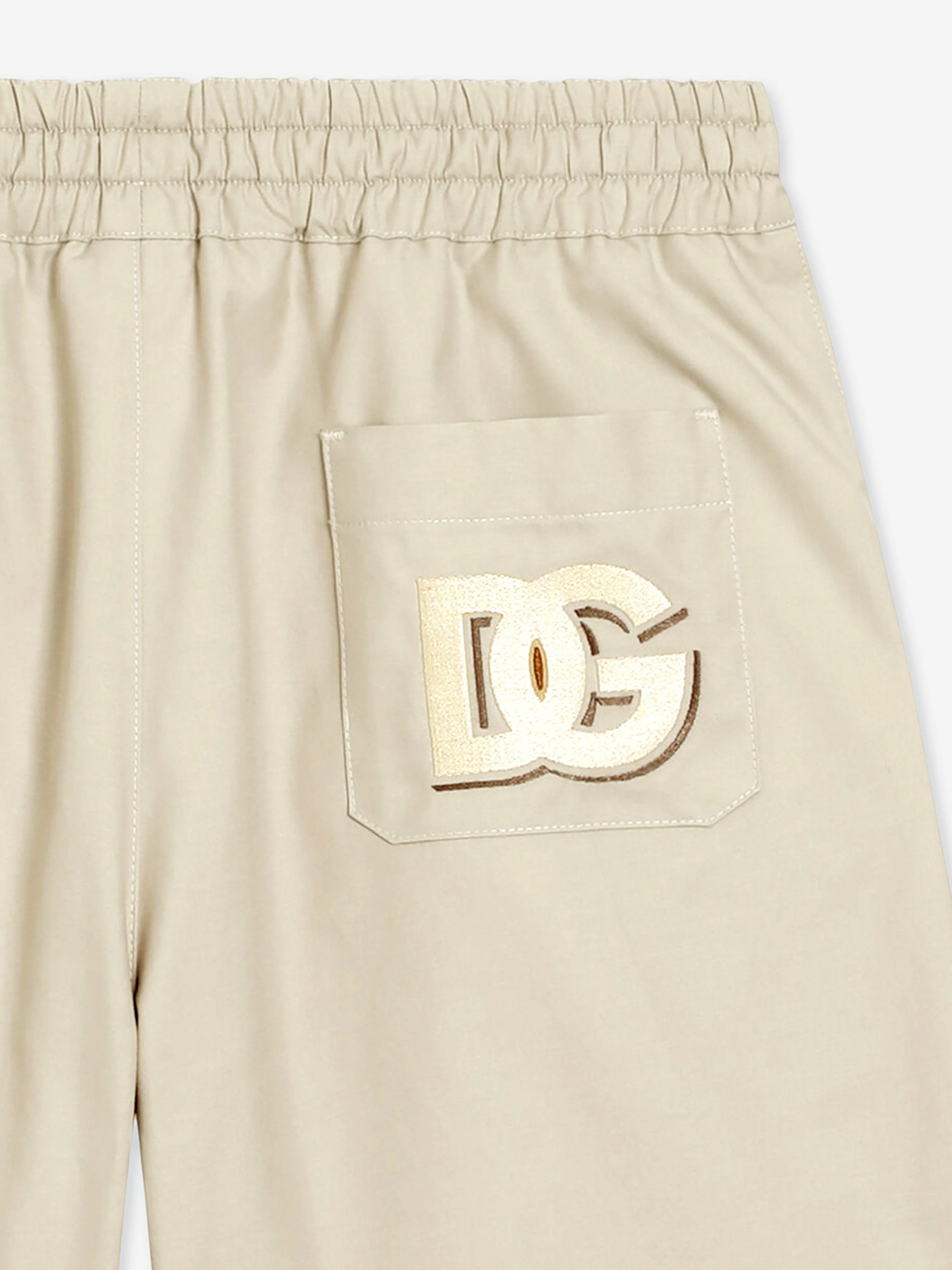 Boys Bermuda Shorts in Beige