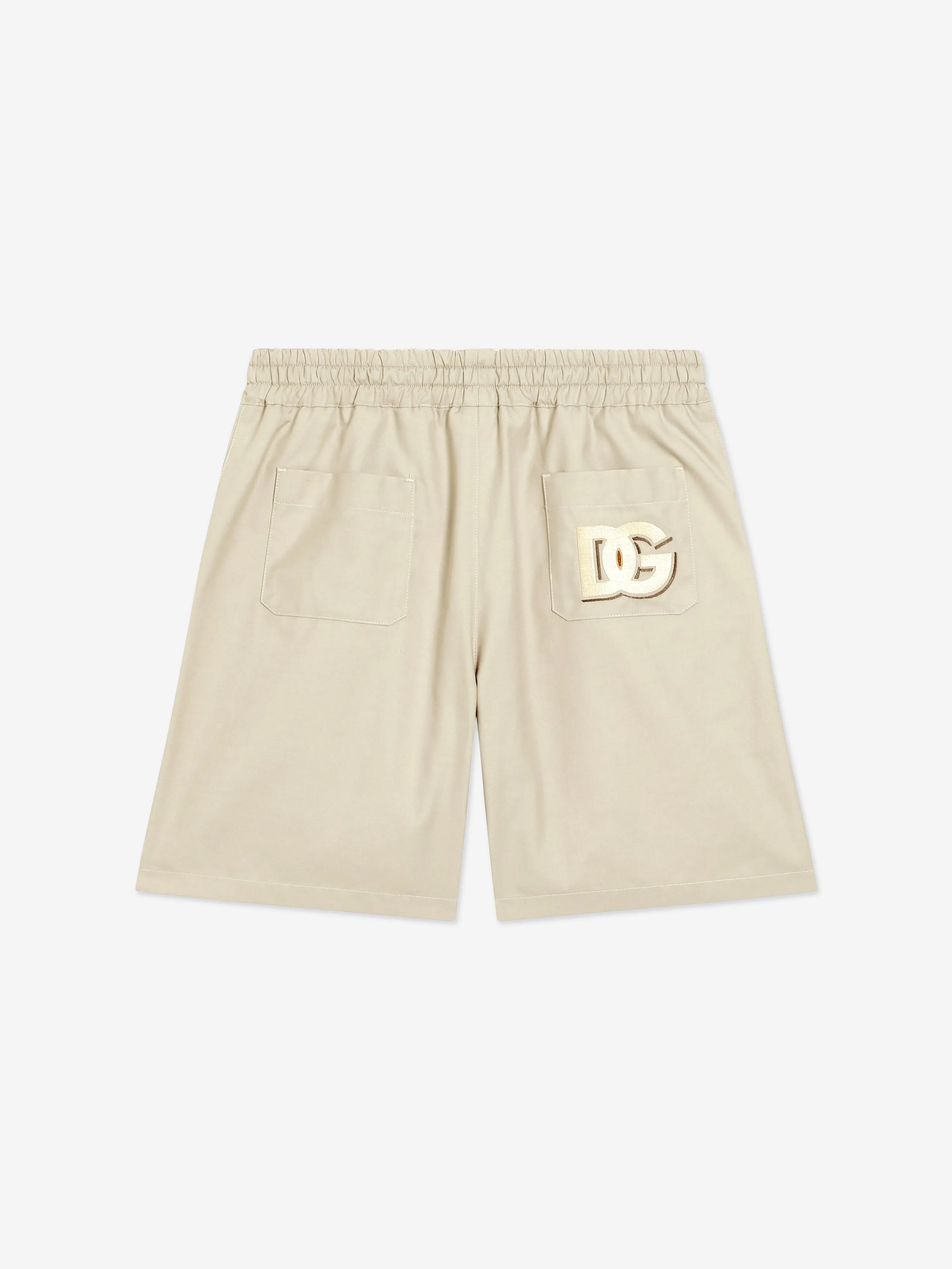 Boys Bermuda Shorts in Beige