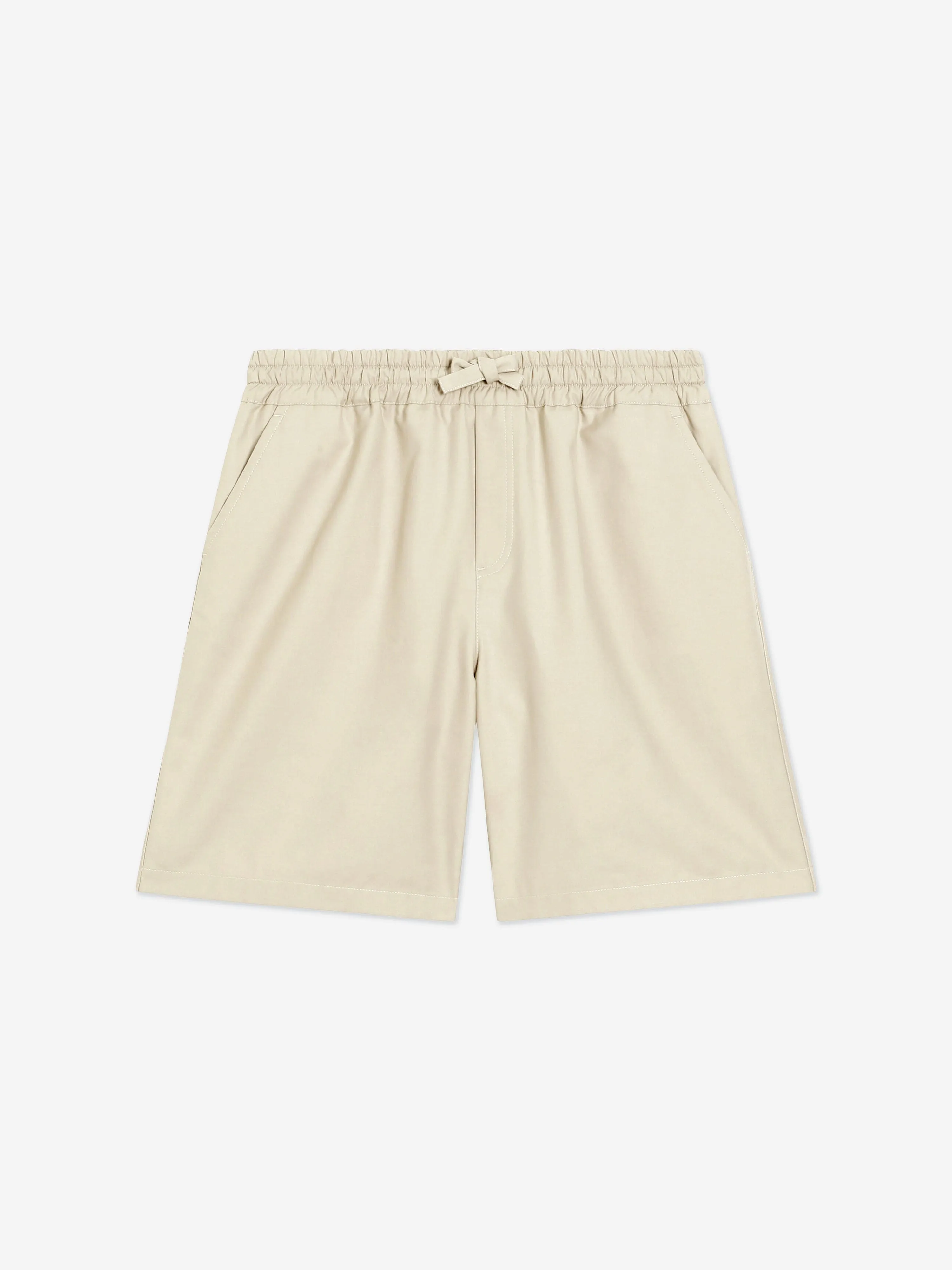 Boys Bermuda Shorts in Beige