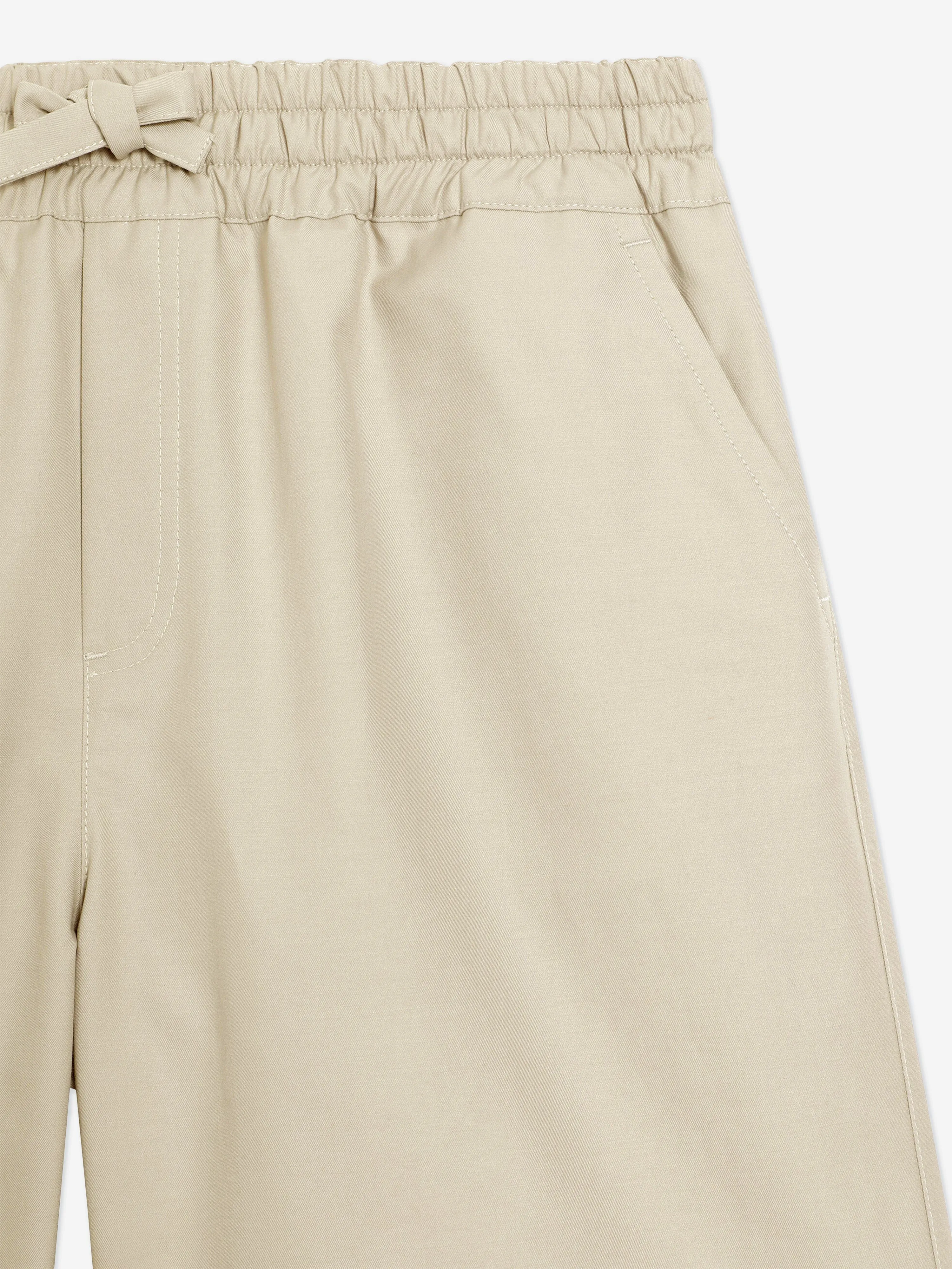 Boys Bermuda Shorts in Beige
