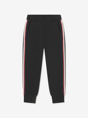 Boys Branded Joggers in Black
