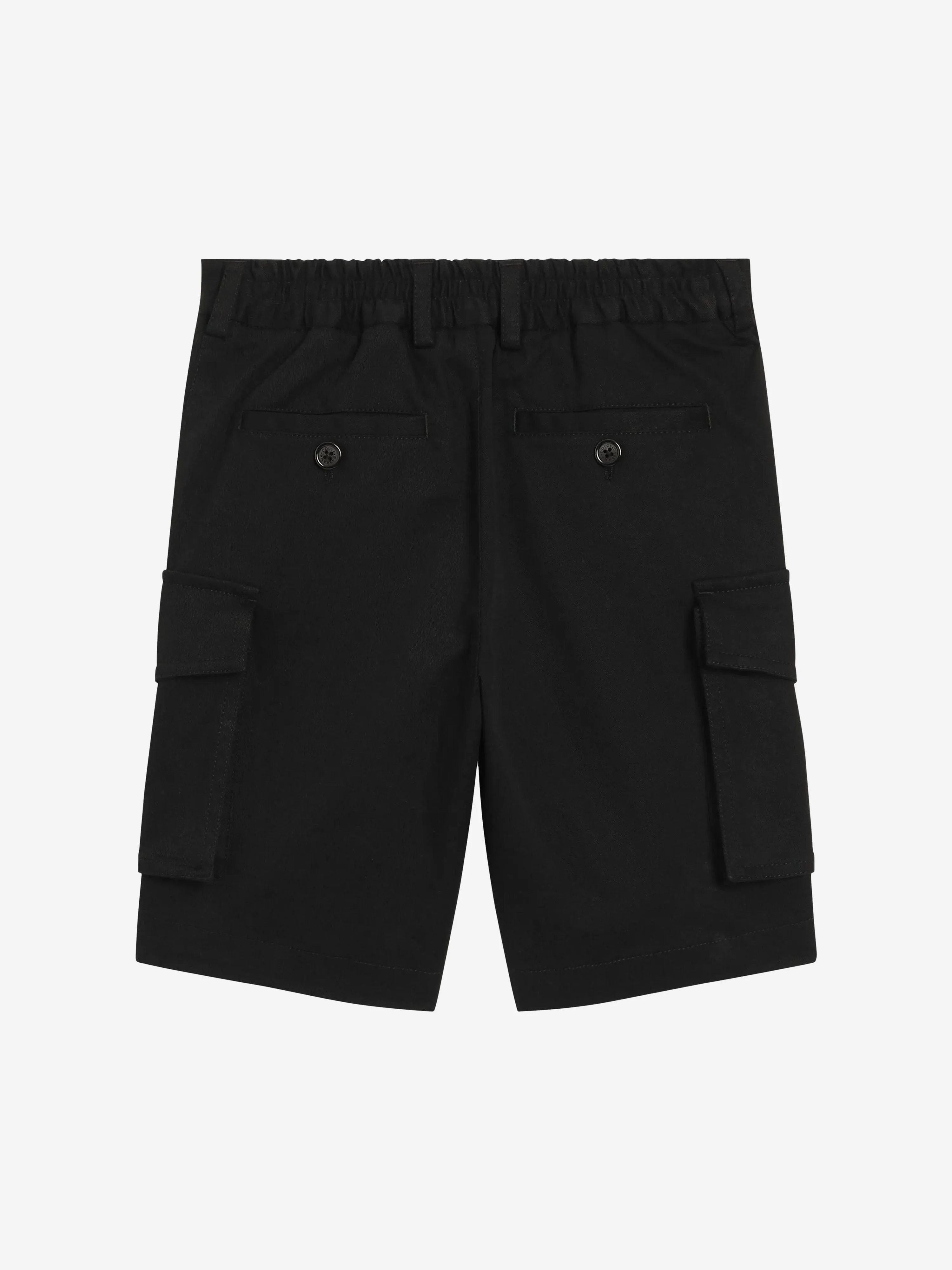 Boys Cargo Shorts in Black