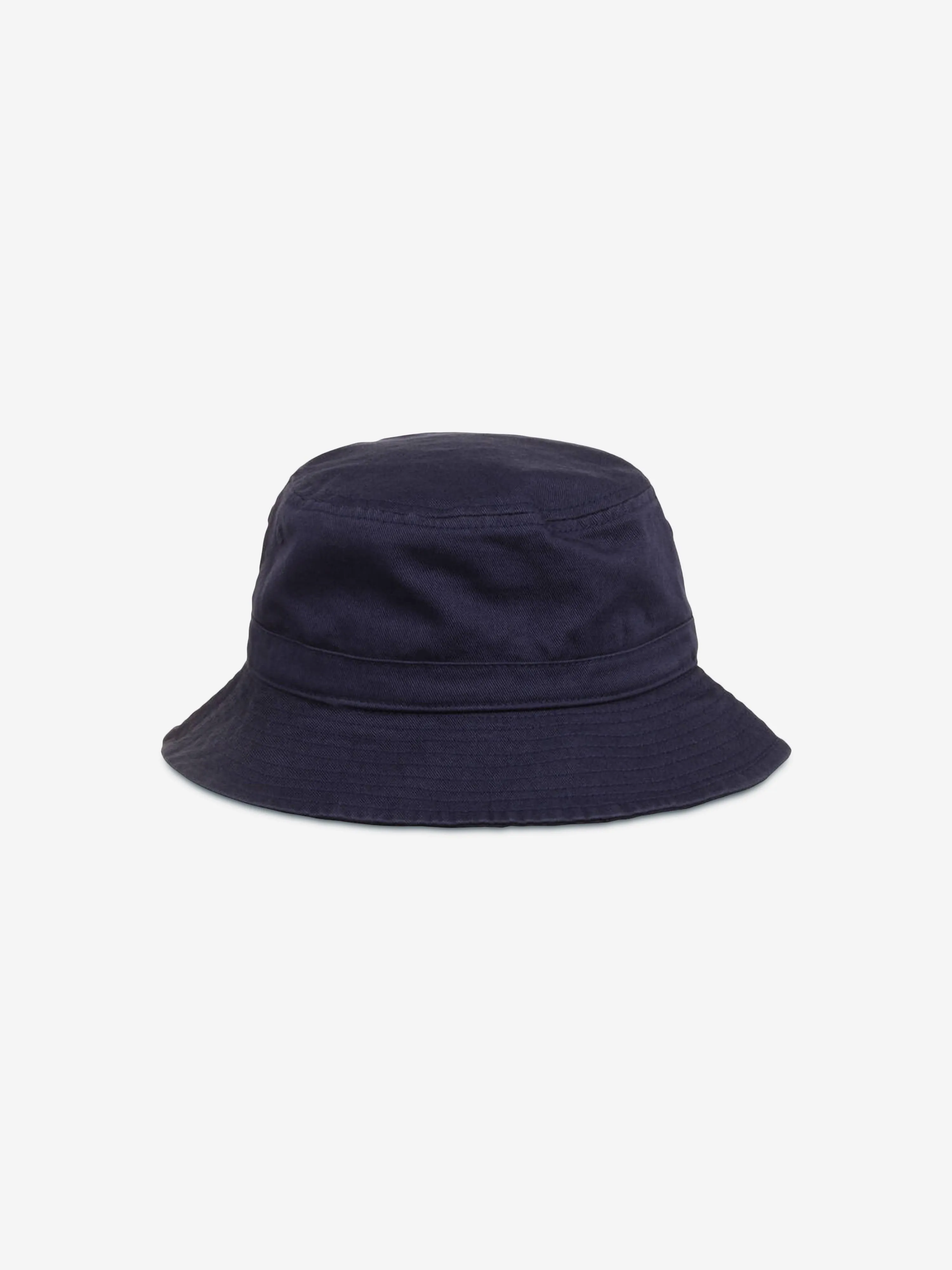 Boys Chino Flag Bucket Hat in Navy