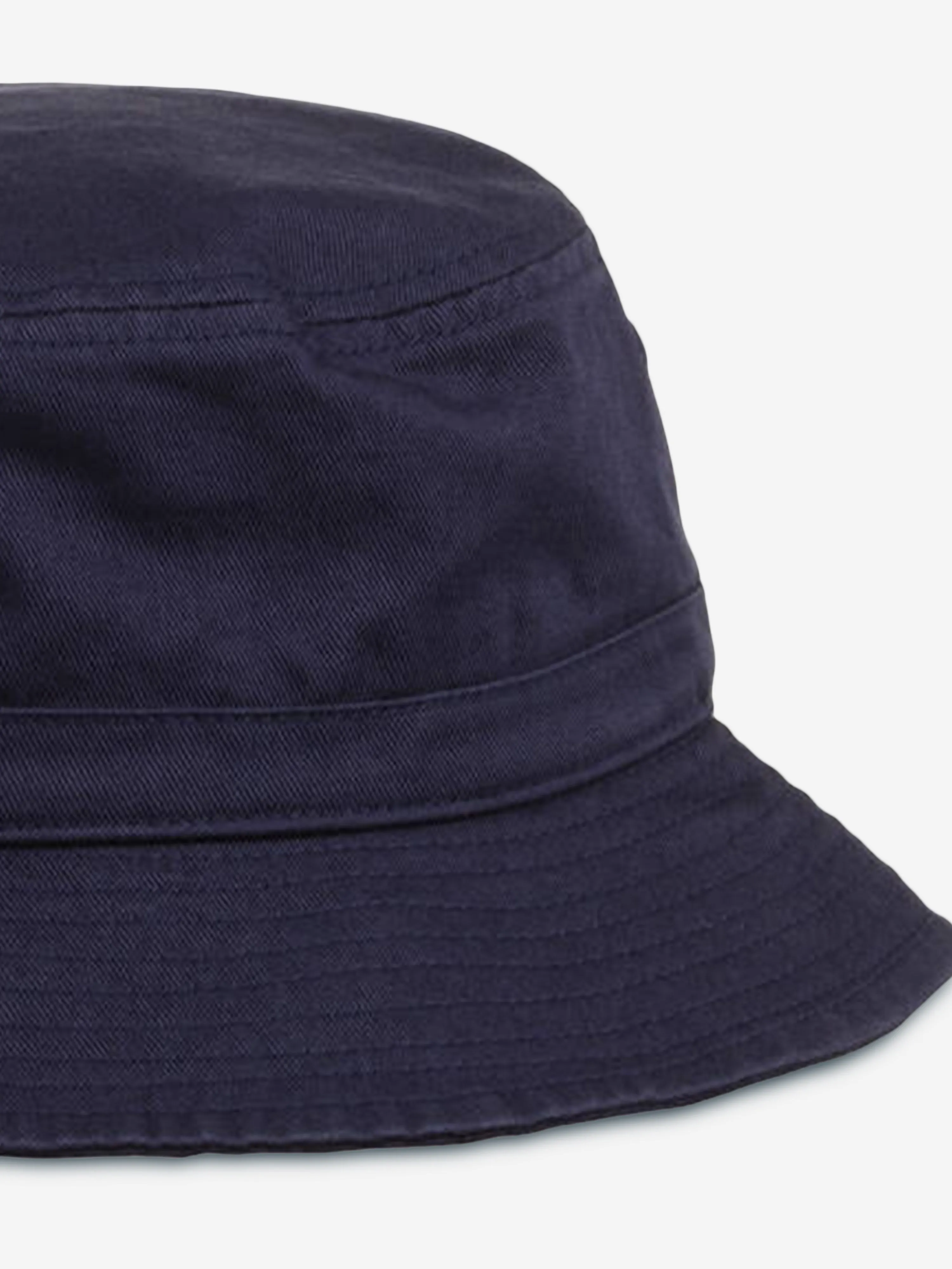 Boys Chino Flag Bucket Hat in Navy
