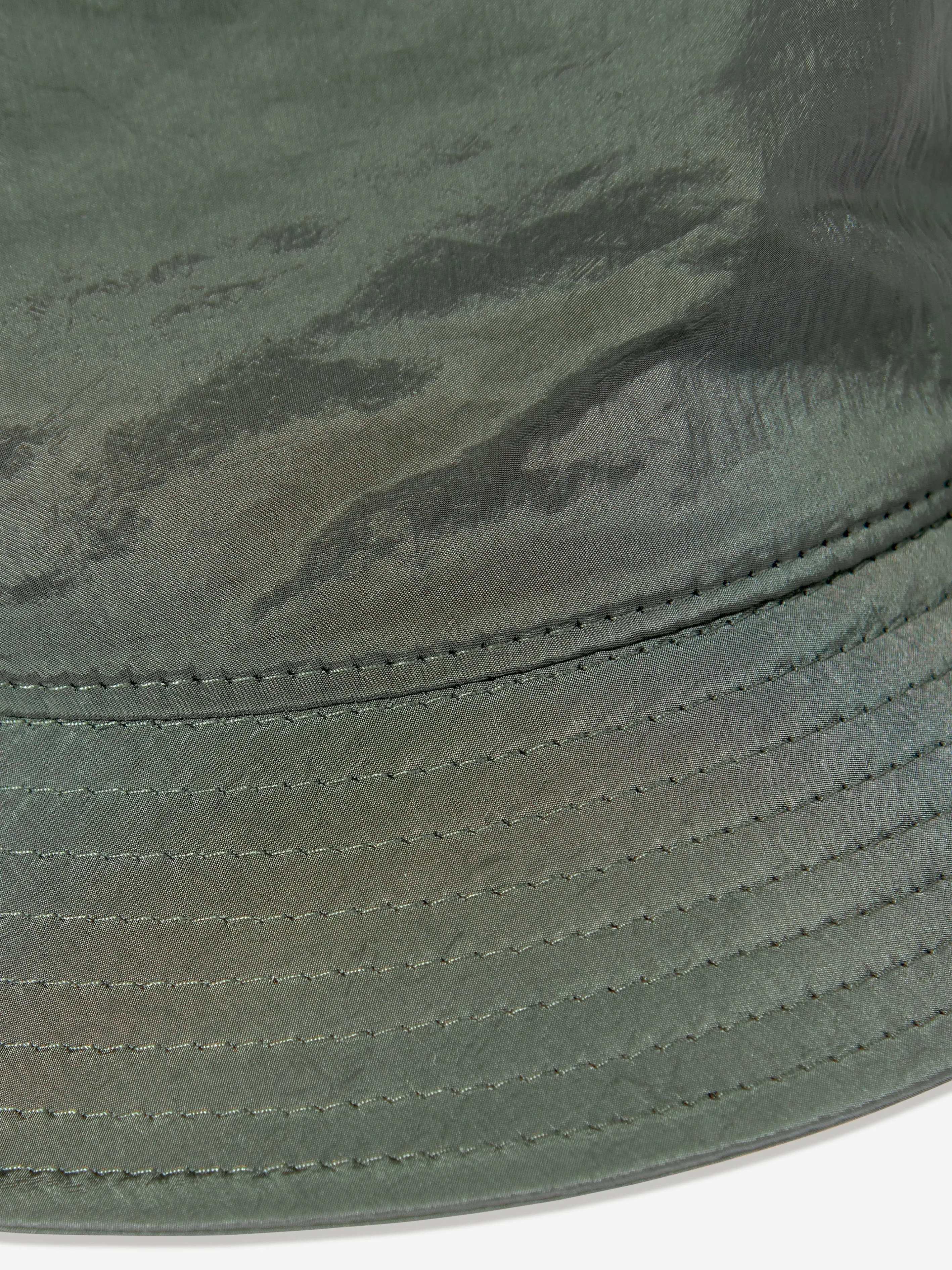 Boys Compass Logo Bucket Hat in Green