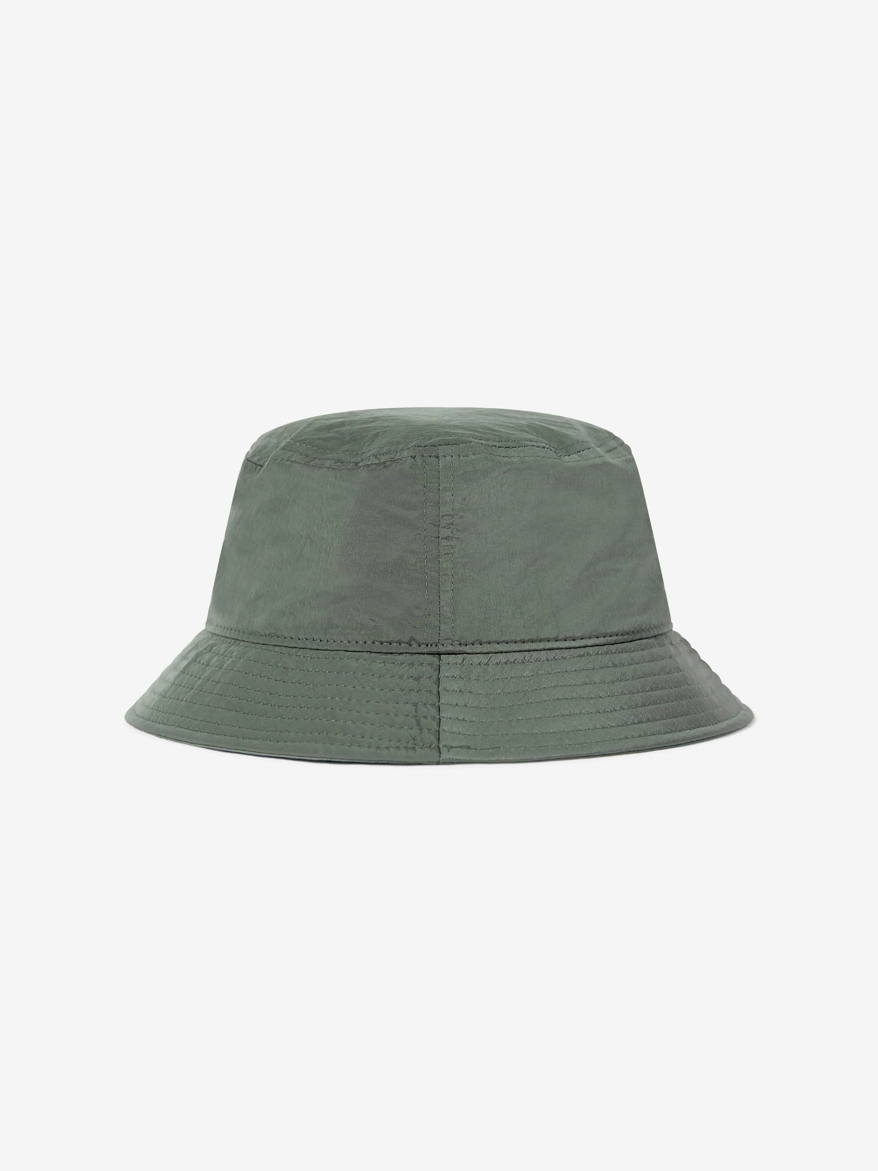 Boys Compass Logo Bucket Hat in Green
