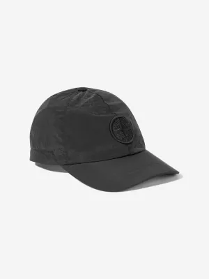 Boys Compass Logo Cap in Black