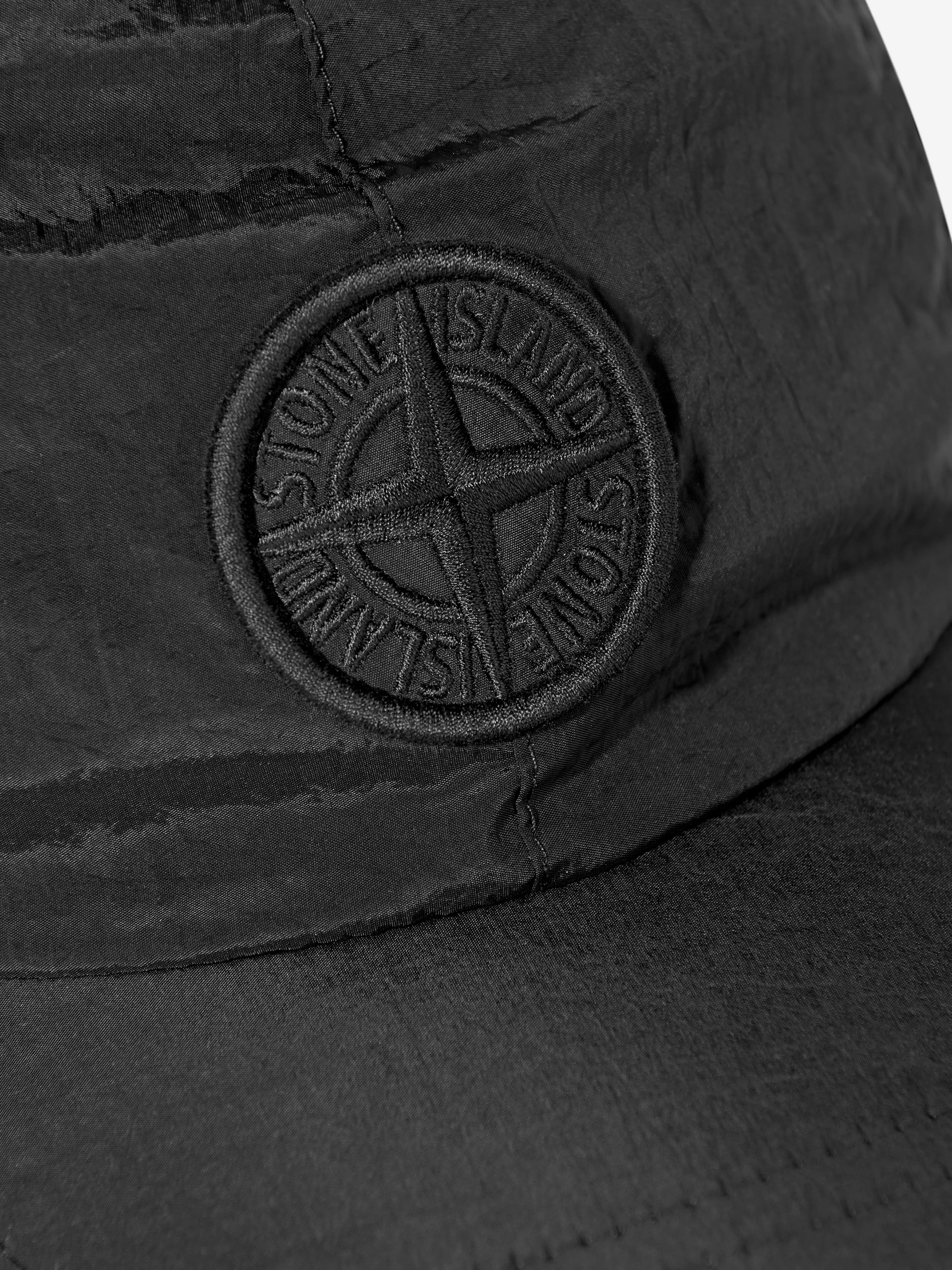 Boys Compass Logo Cap in Black