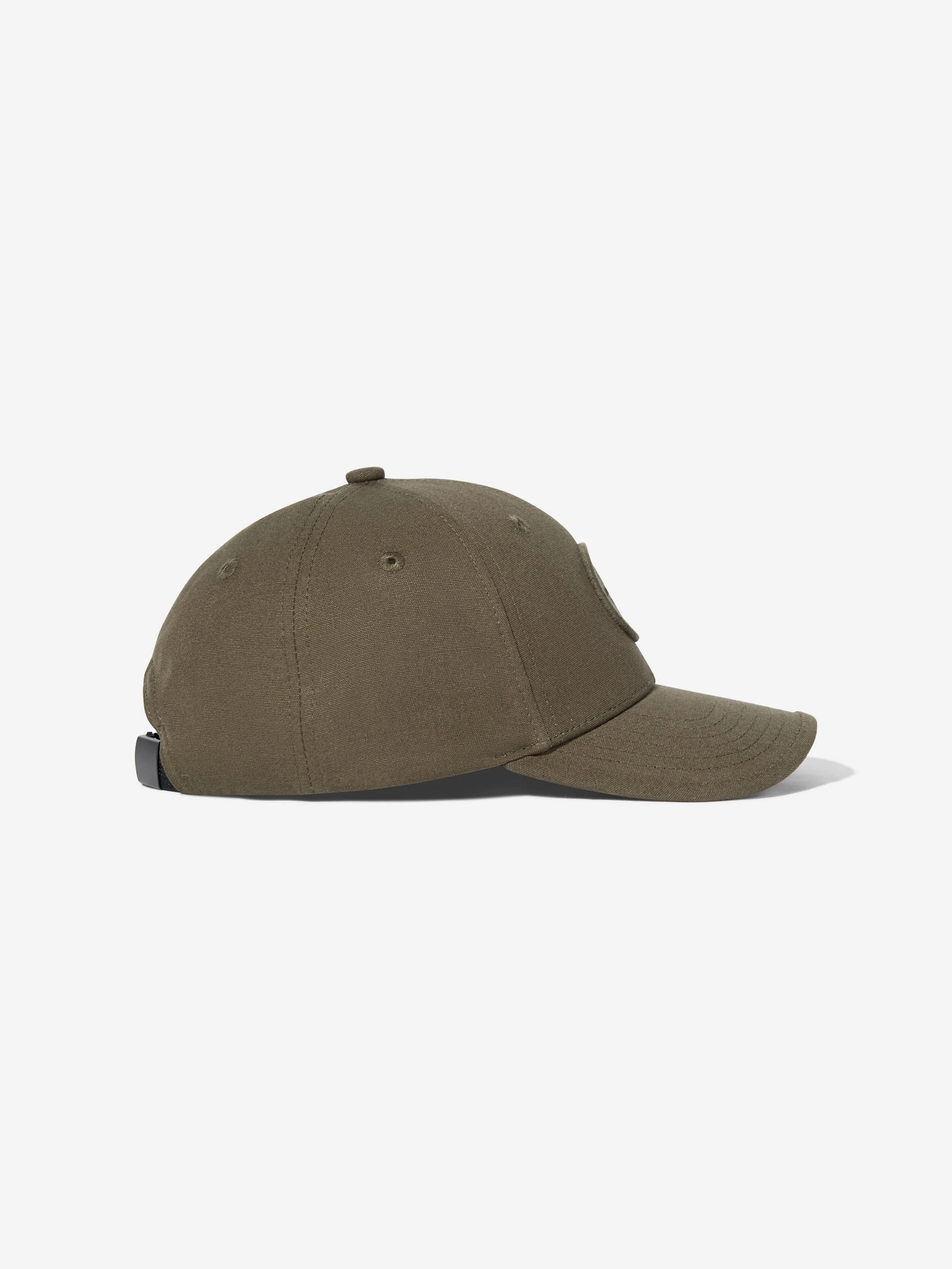 Boys Compass Logo Cap in Green