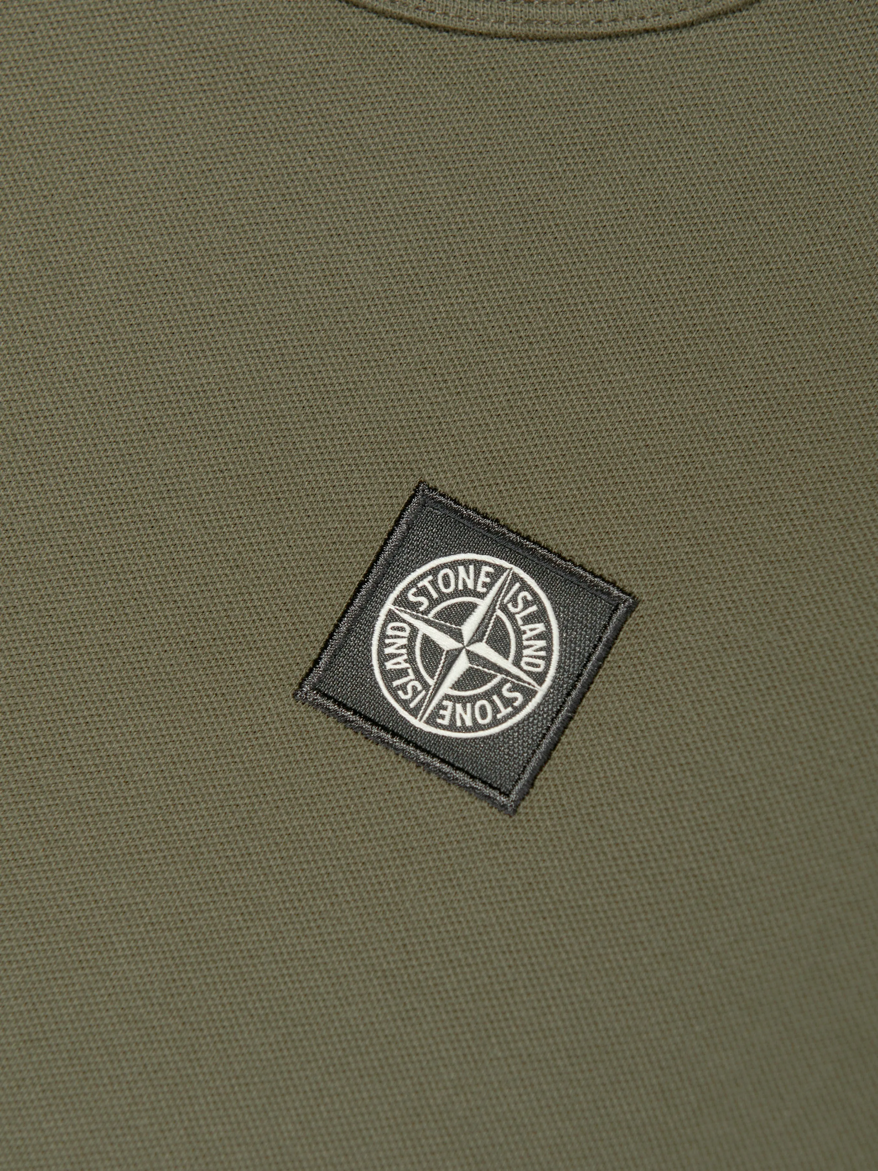 Boys Compass Logo T-Shirt in Green