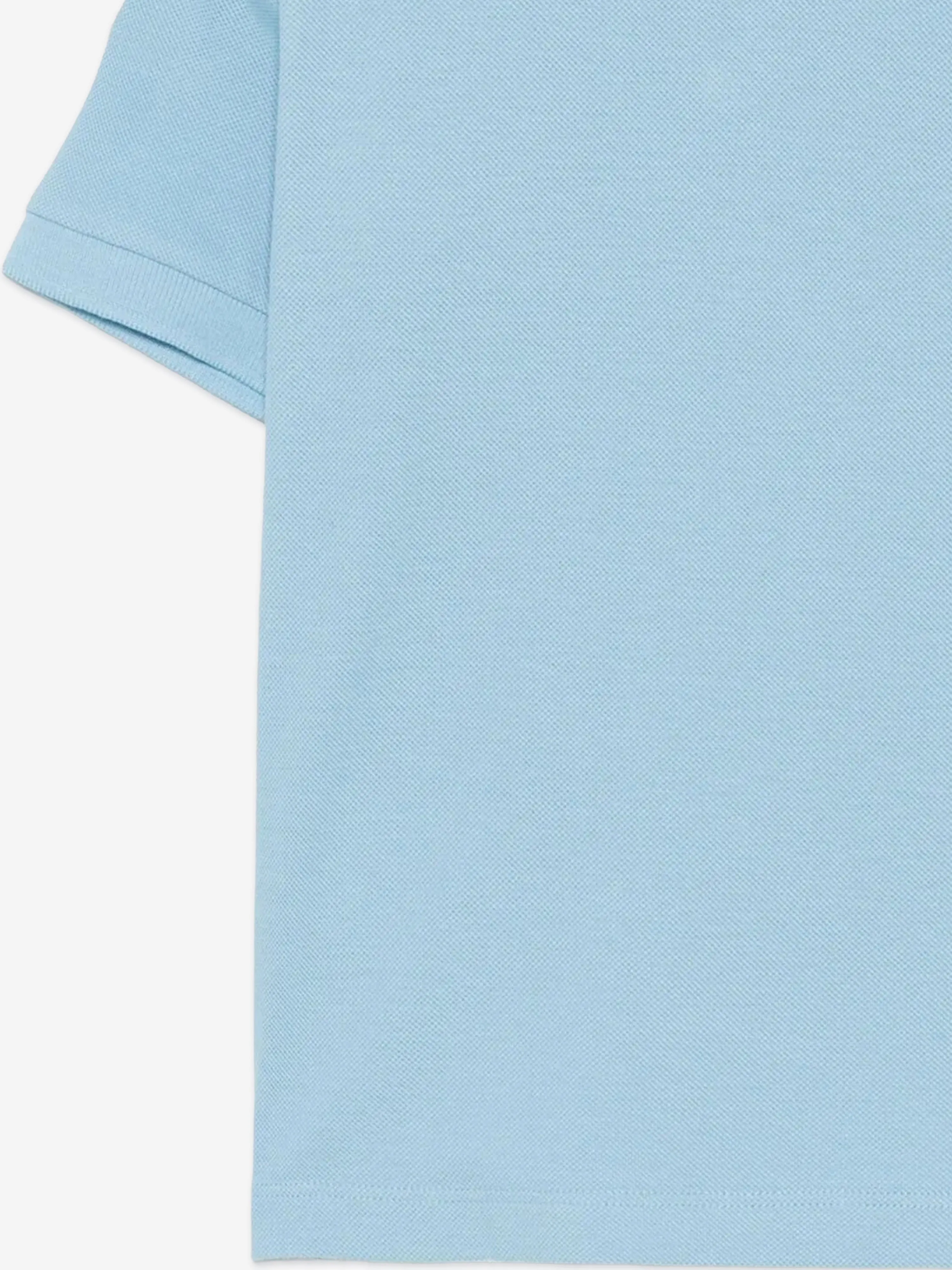 Boys Cotton Polo Shirt in Blue