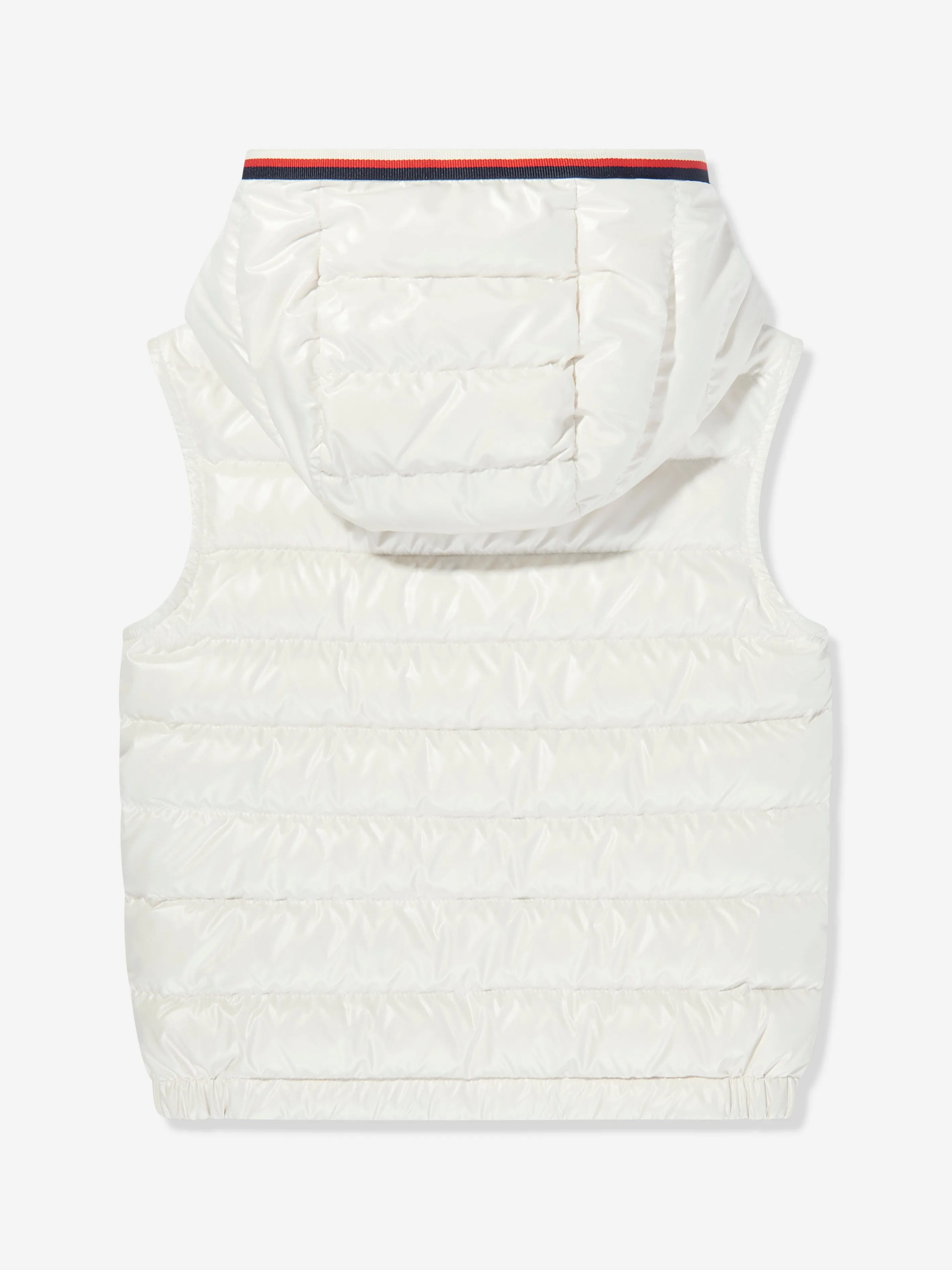 Boys Down Padded Dorcas Gilet in ivory