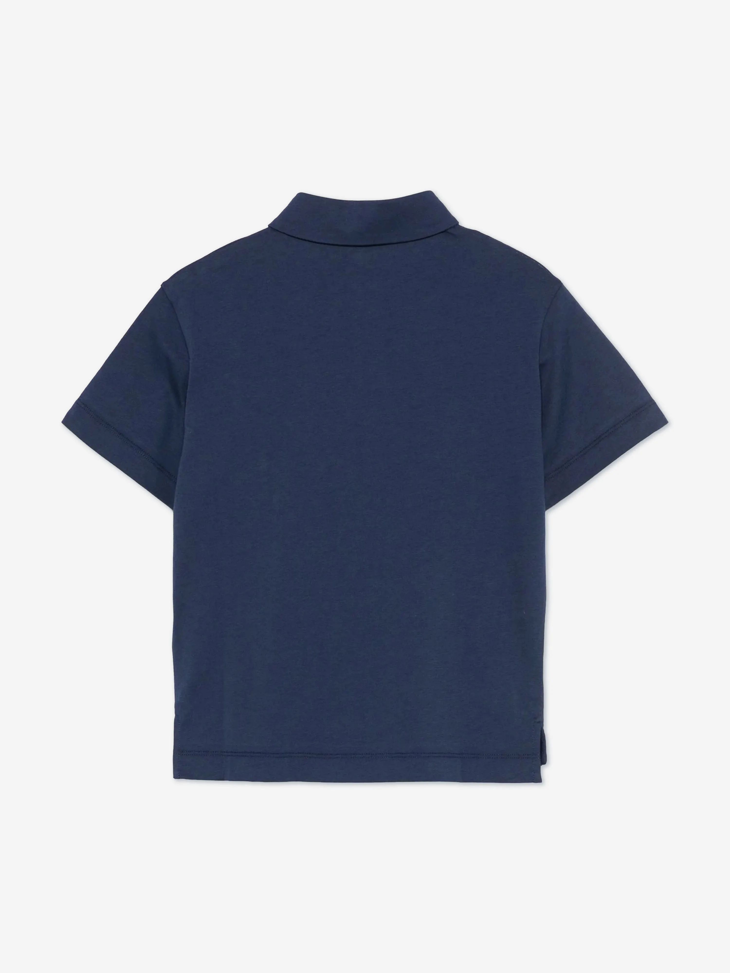 Boys FF Pocket Polo Shirt in Navy
