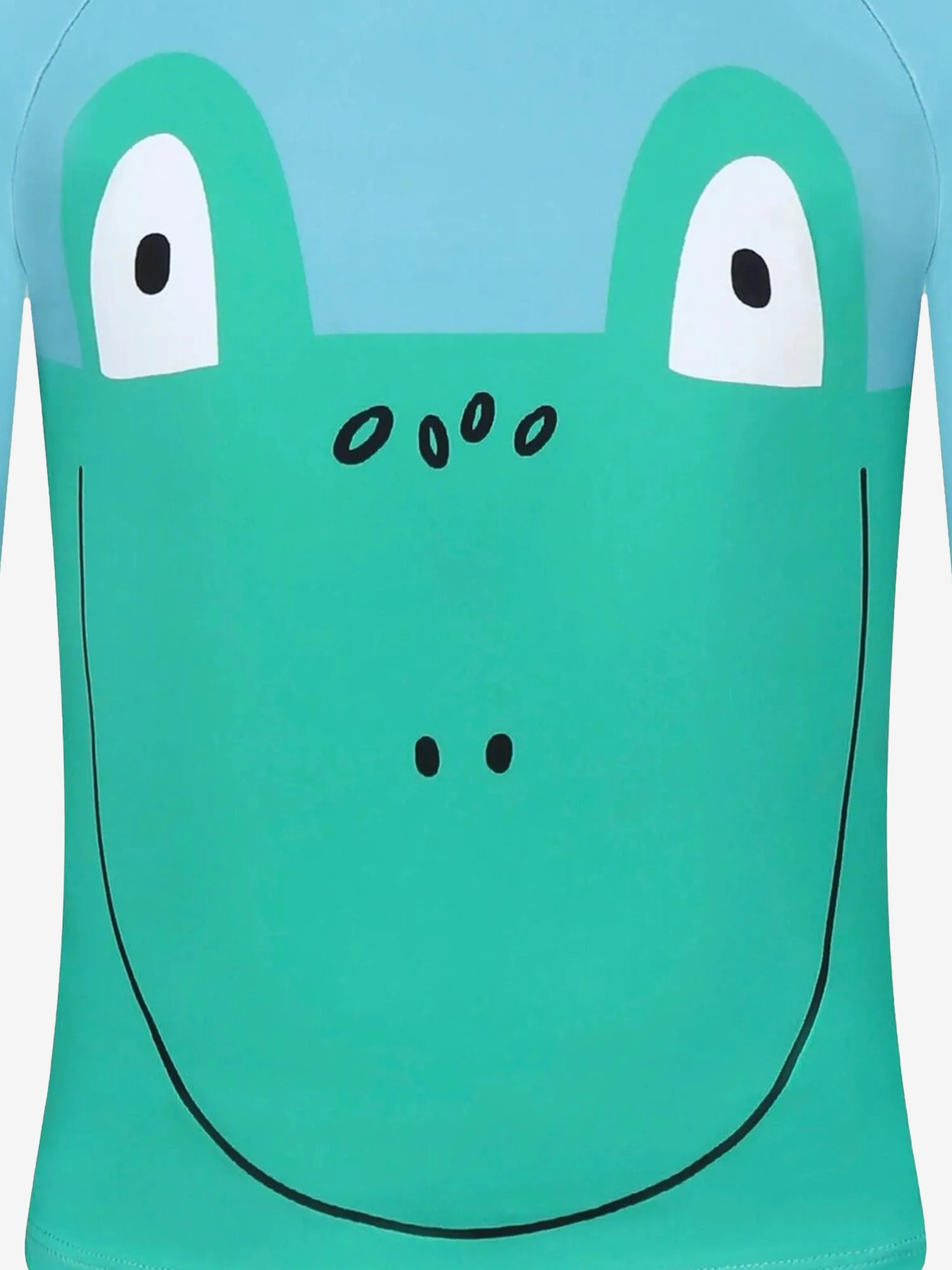 Boys Frog Swim Top in Green
