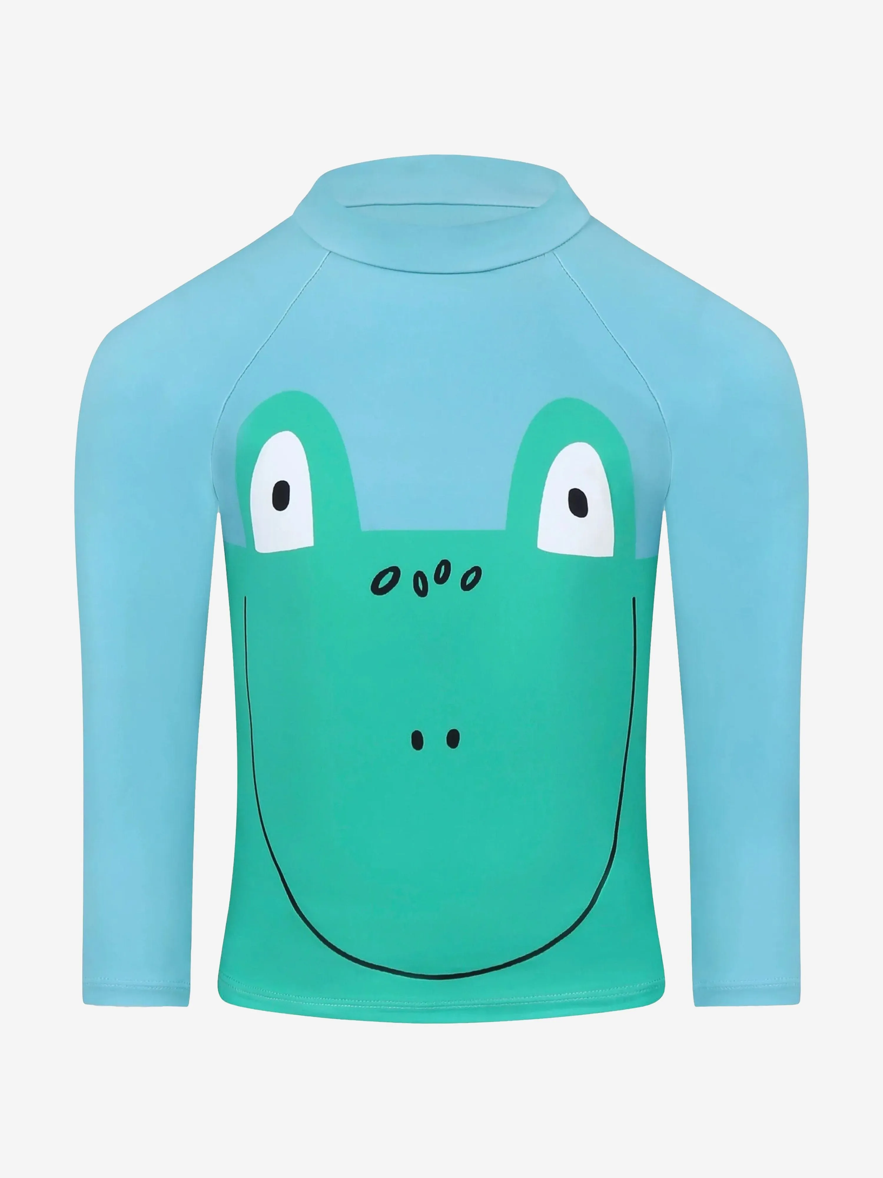 Boys Frog Swim Top in Green