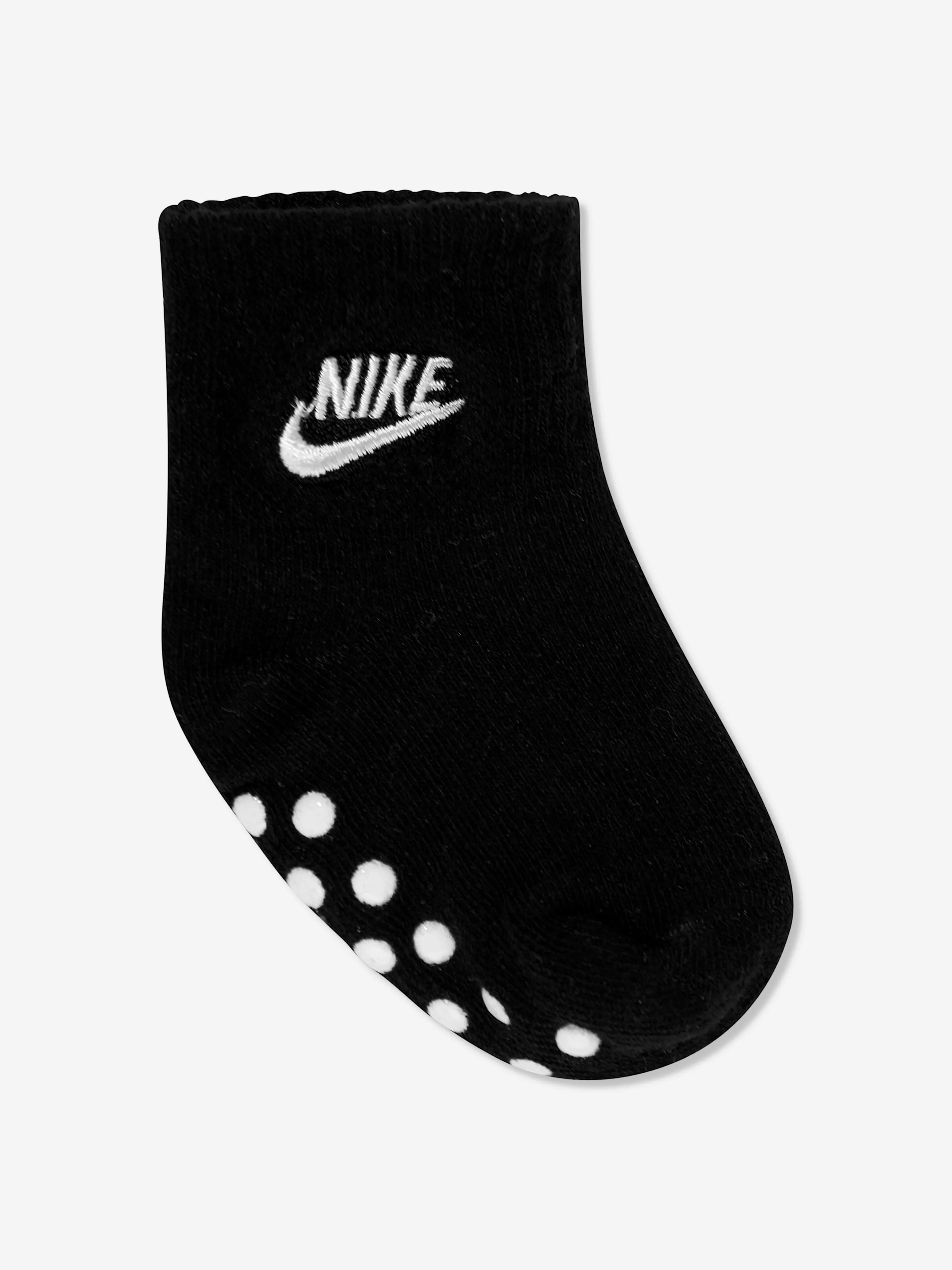 Boys Futura Gripper Socks in Black