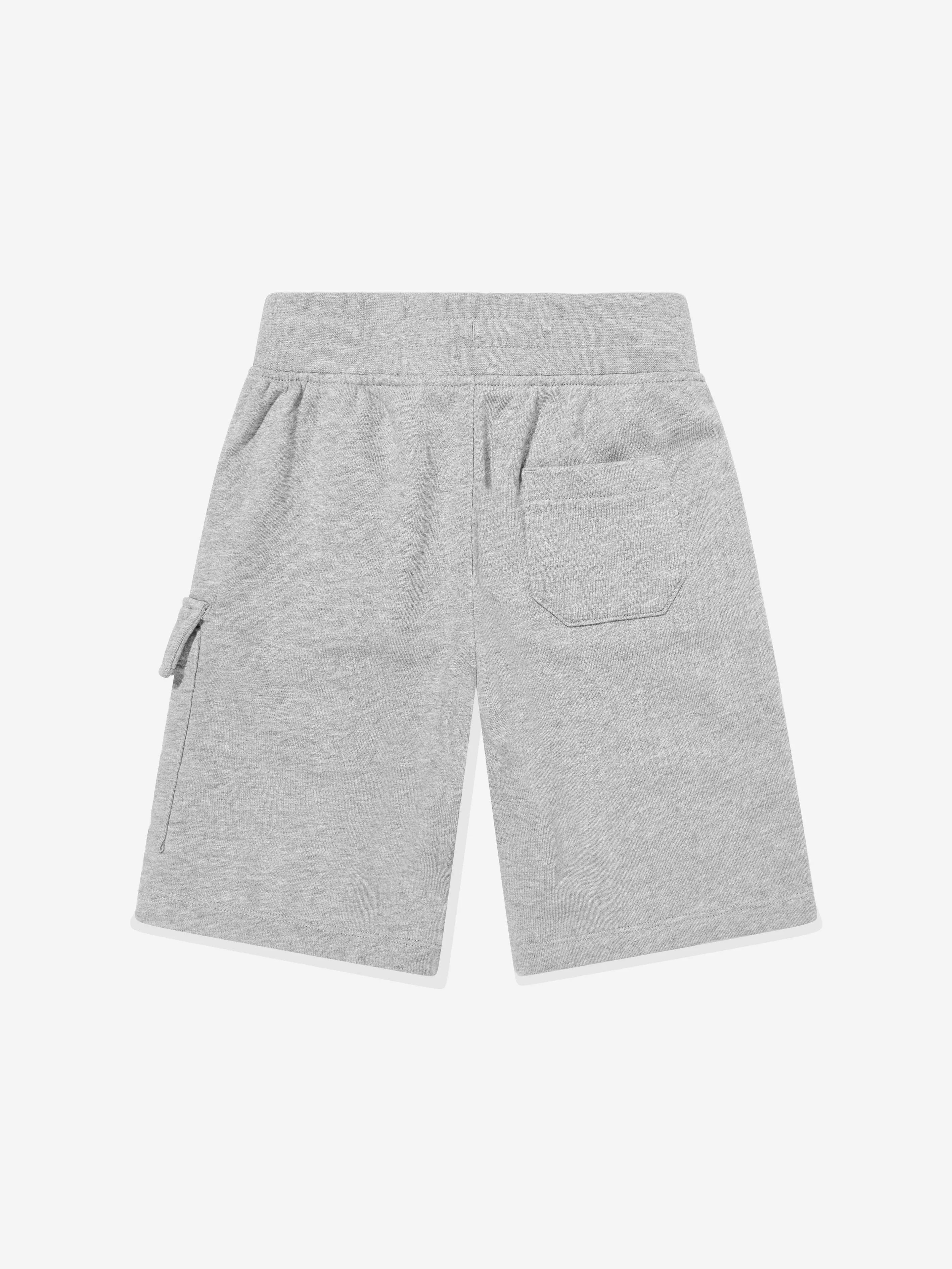 Boys Lens Pocket Shorts in Grey