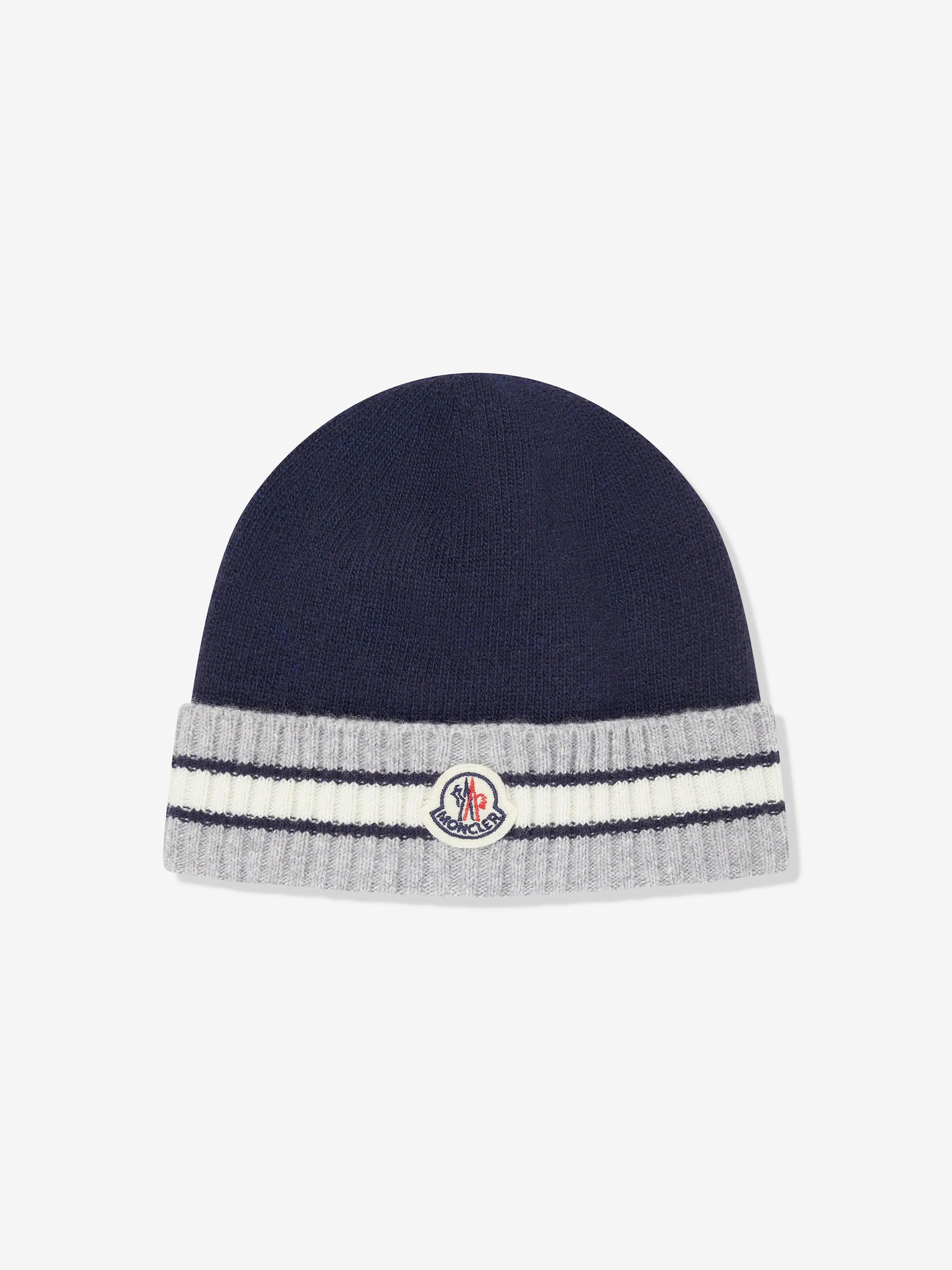 Boys Logo Beanie Hat in Navy
