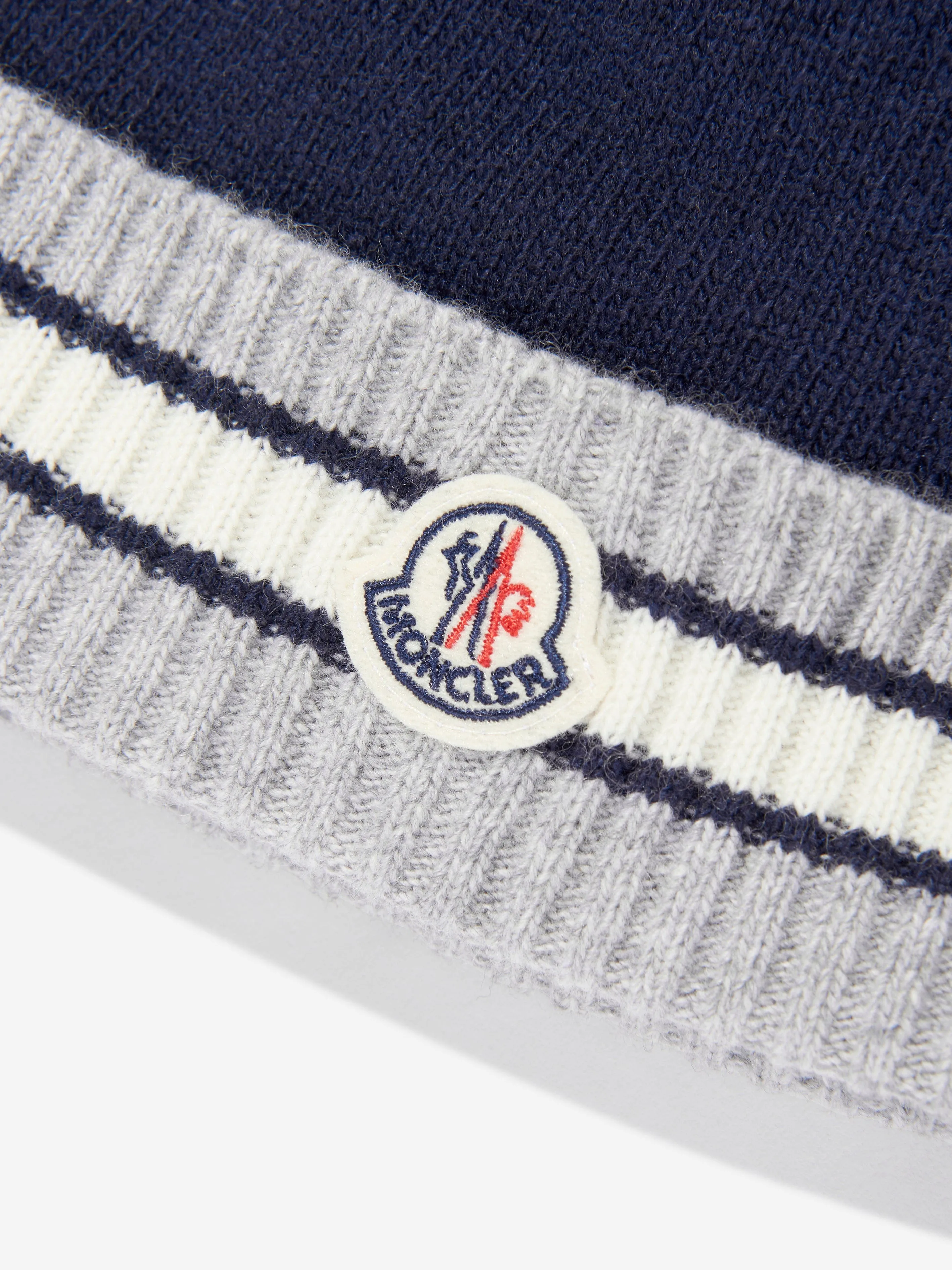 Boys Logo Beanie Hat in Navy