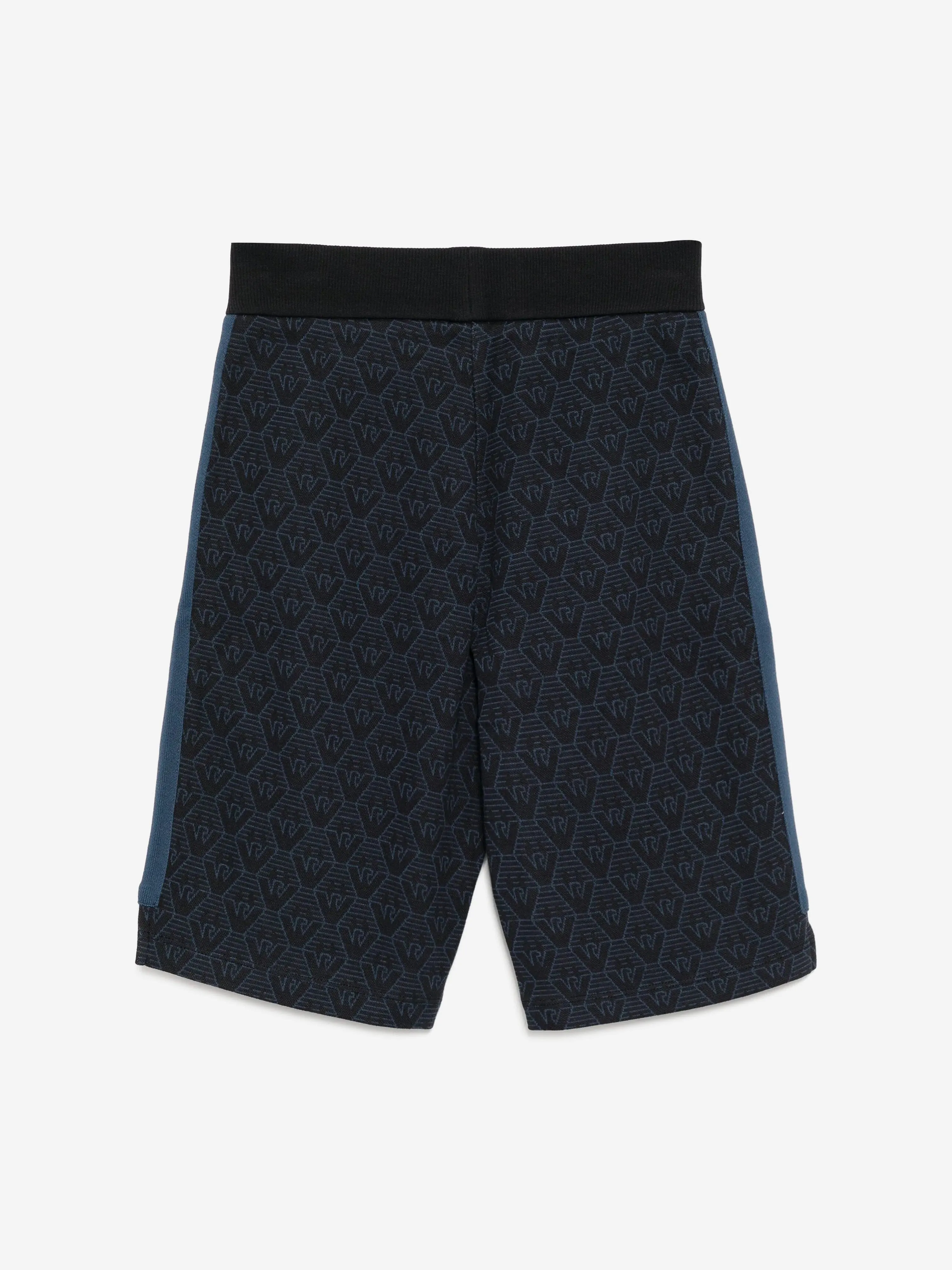 Boys Logo Bermuda Shorts in Navy
