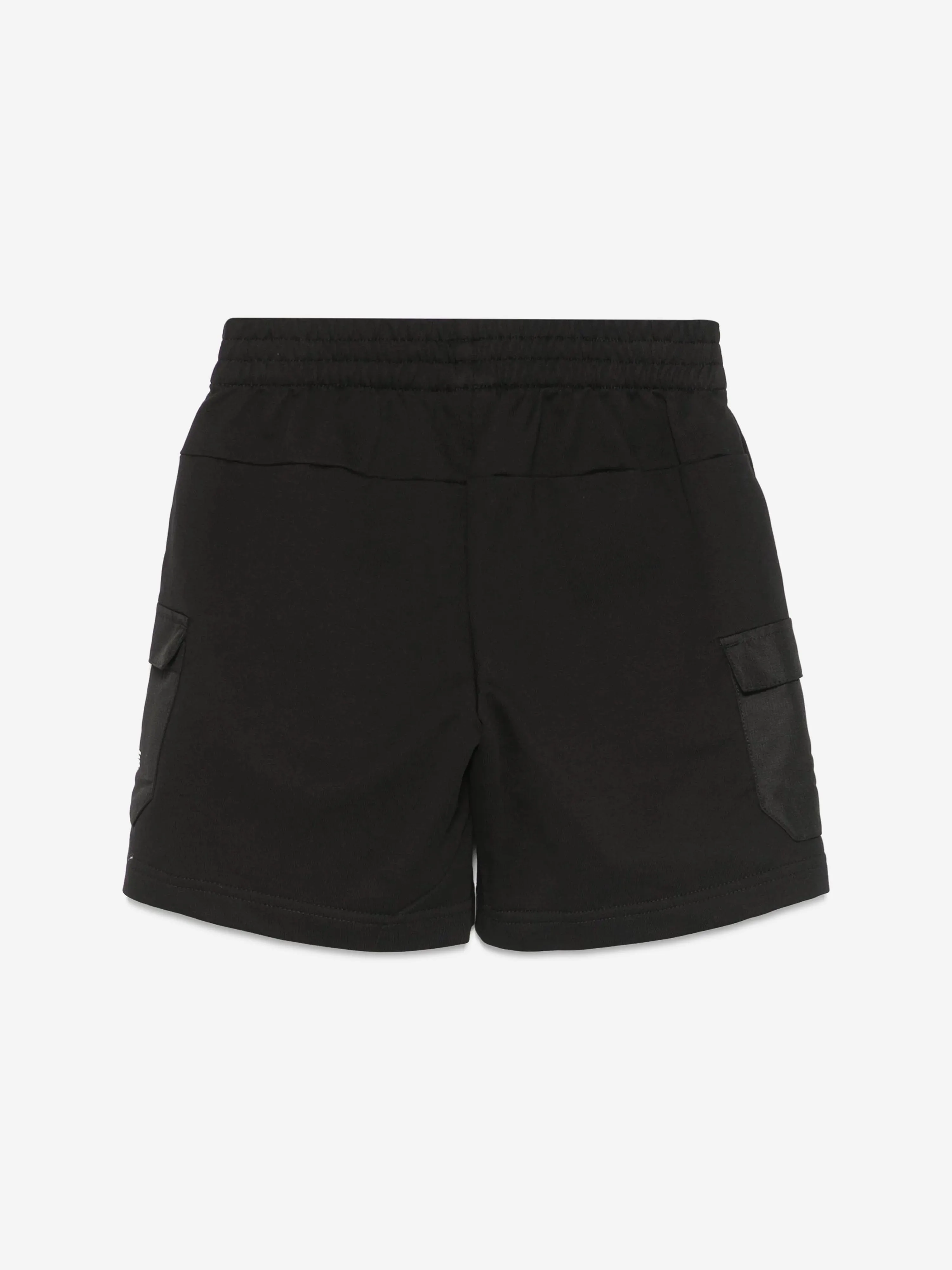 Boys Logo Cargo Shorts in Black