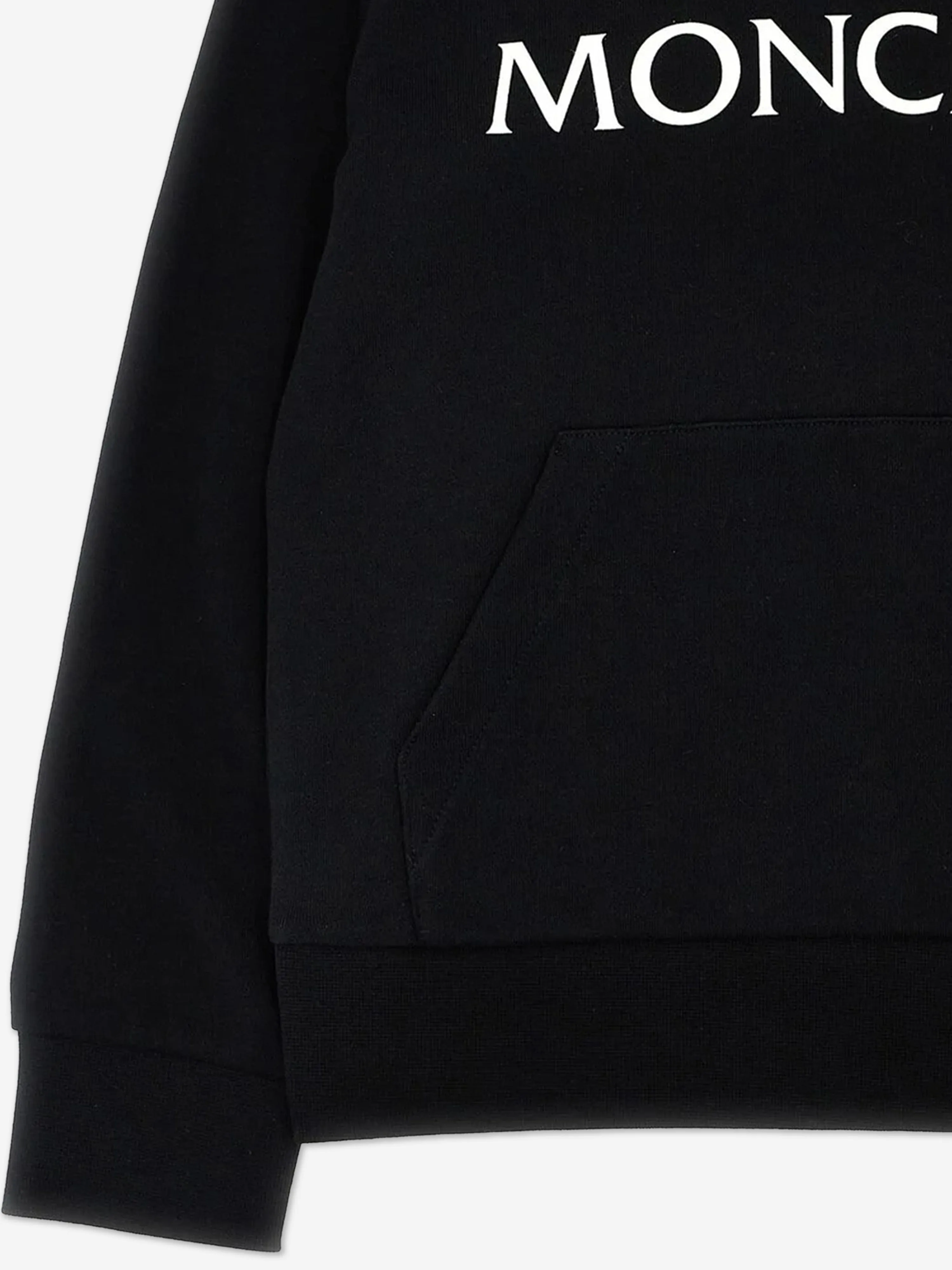 Boys Logo Hoodie in Black