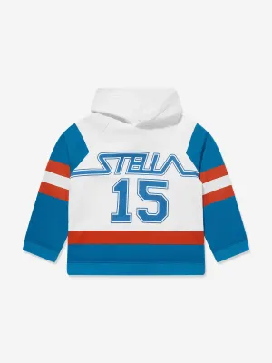 Boys Logo Hoodie in Blue