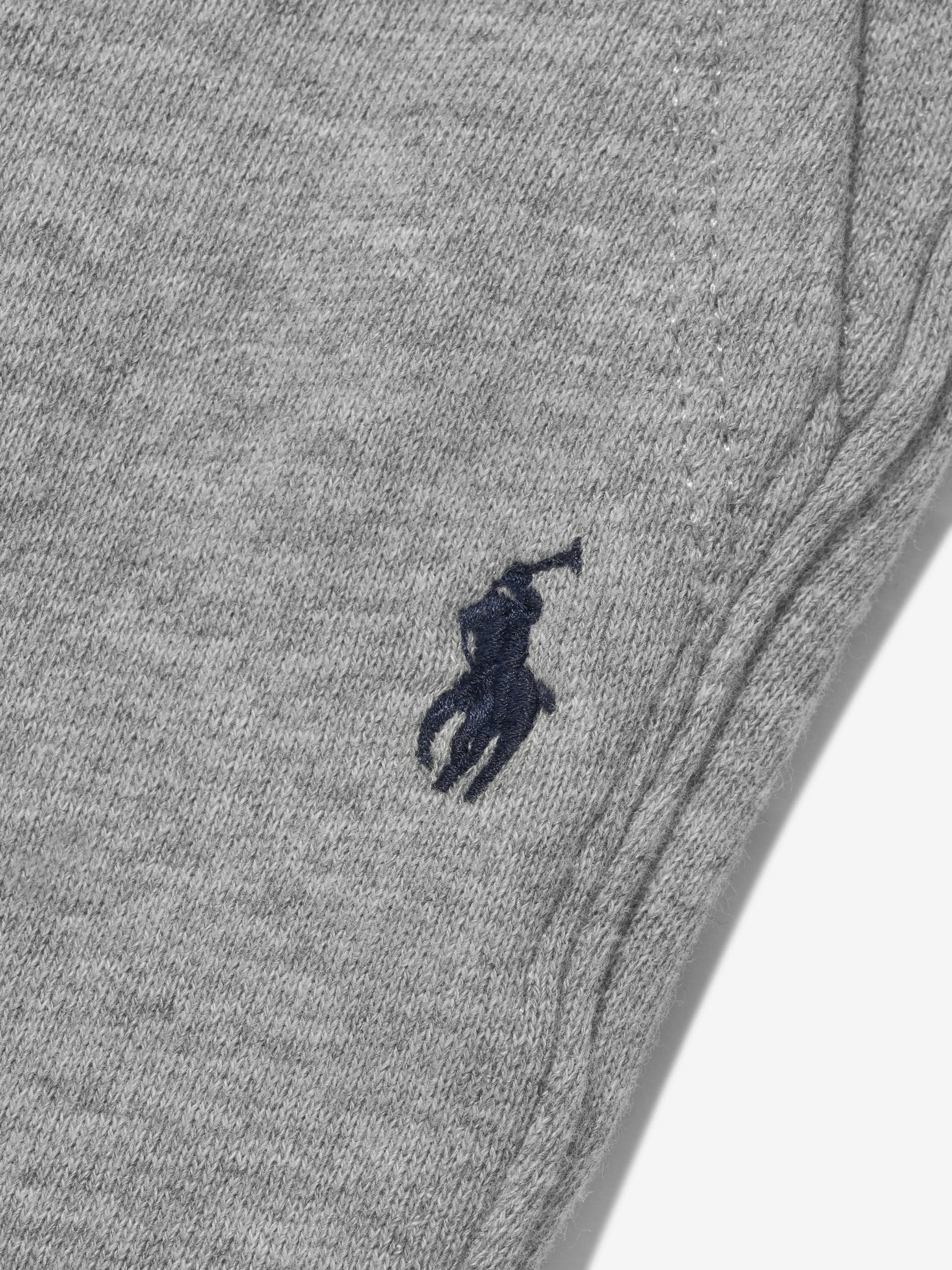 Boys Logo Joggers in Grey