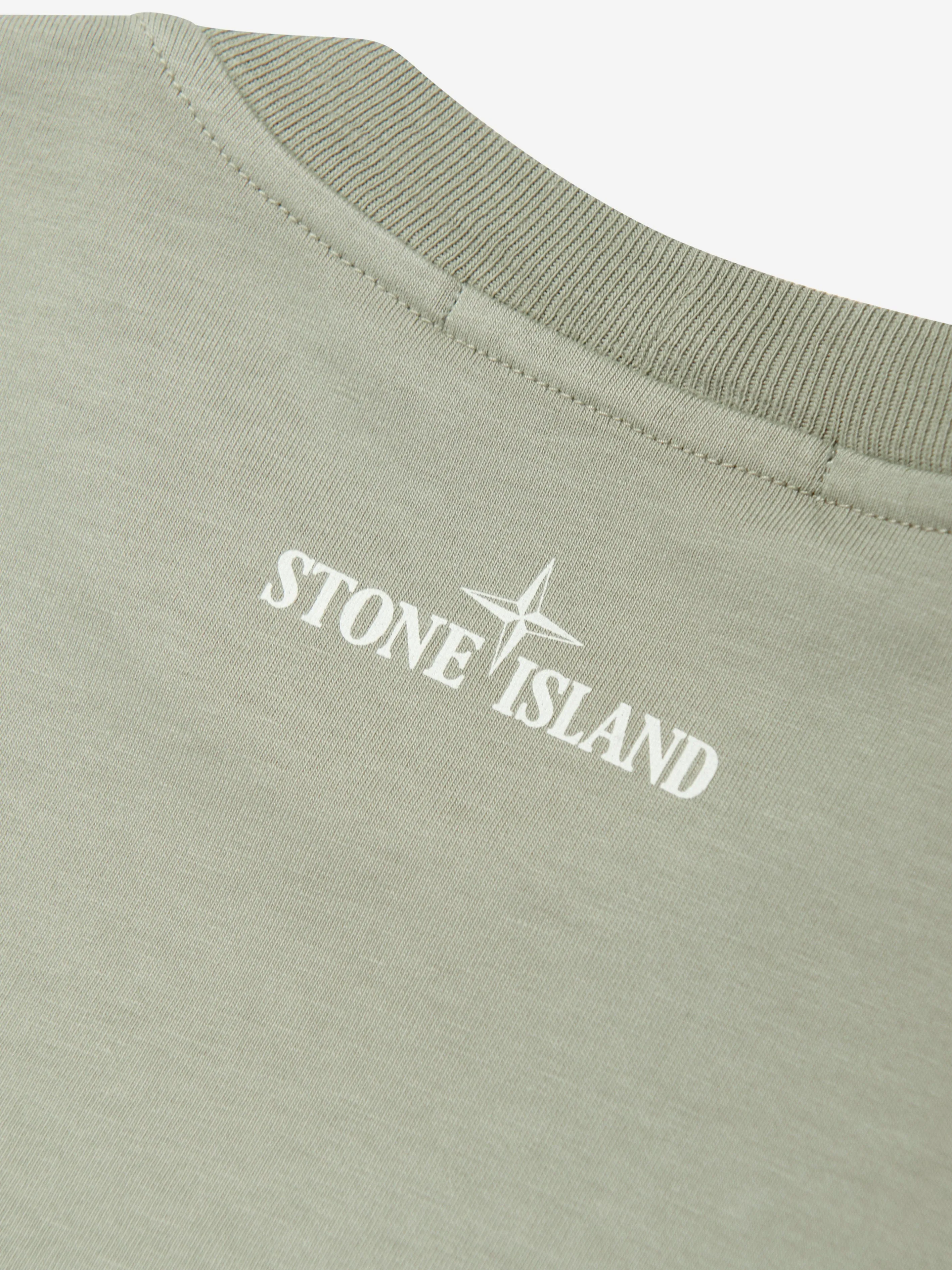 Boys Logo Pocket T-Shirt in Green