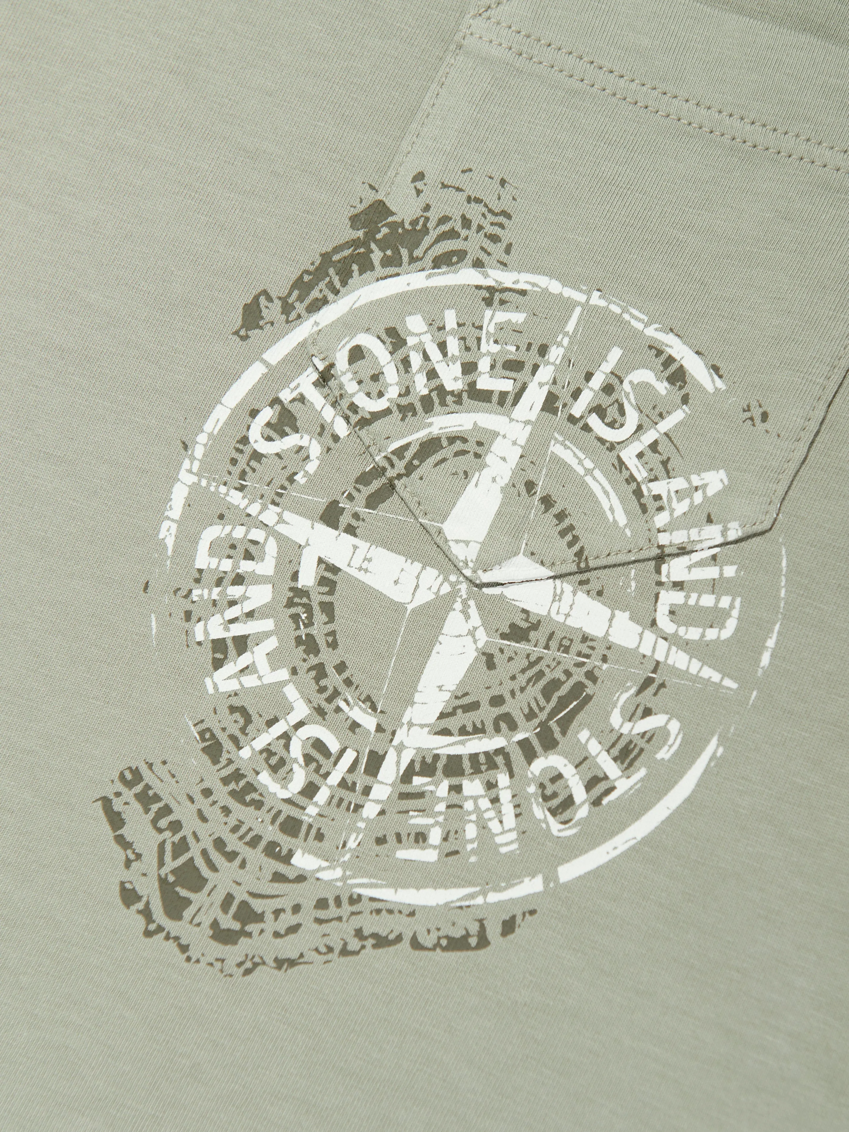 Boys Logo Pocket T-Shirt in Green