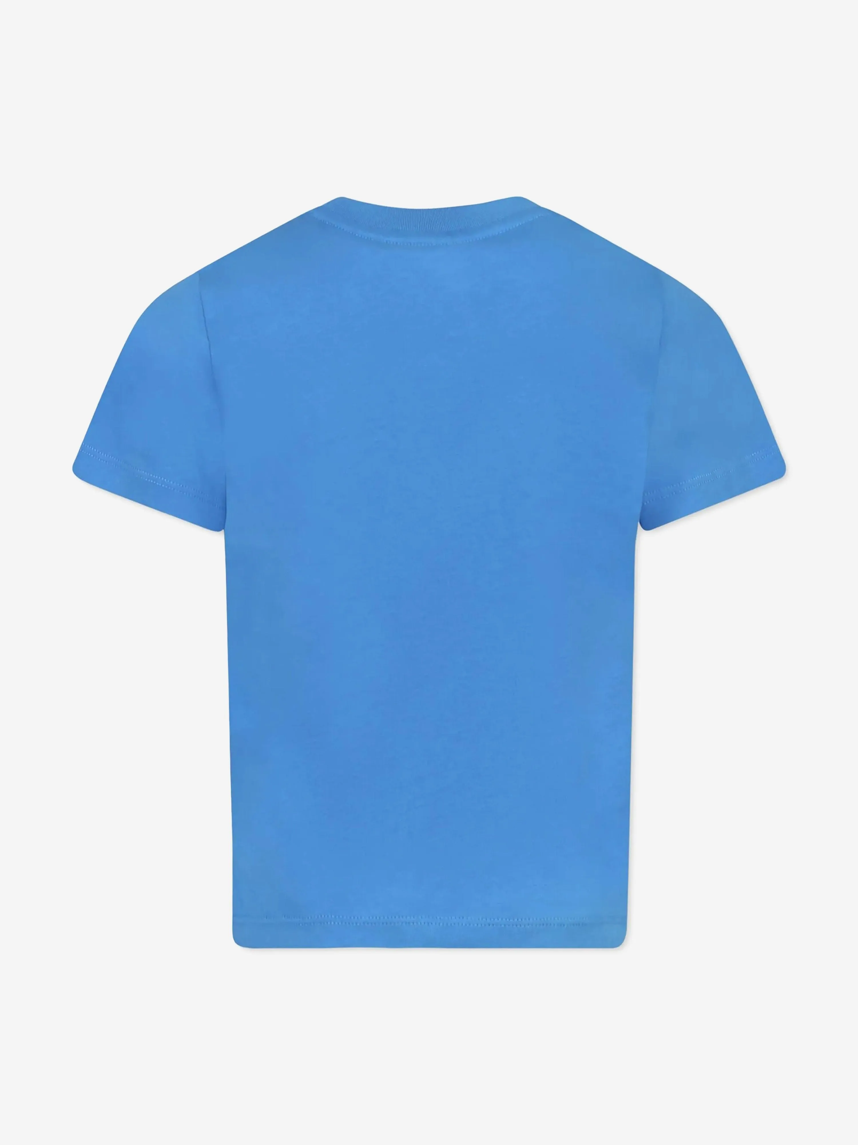 Boys Logo Print T-Shirt in Blue