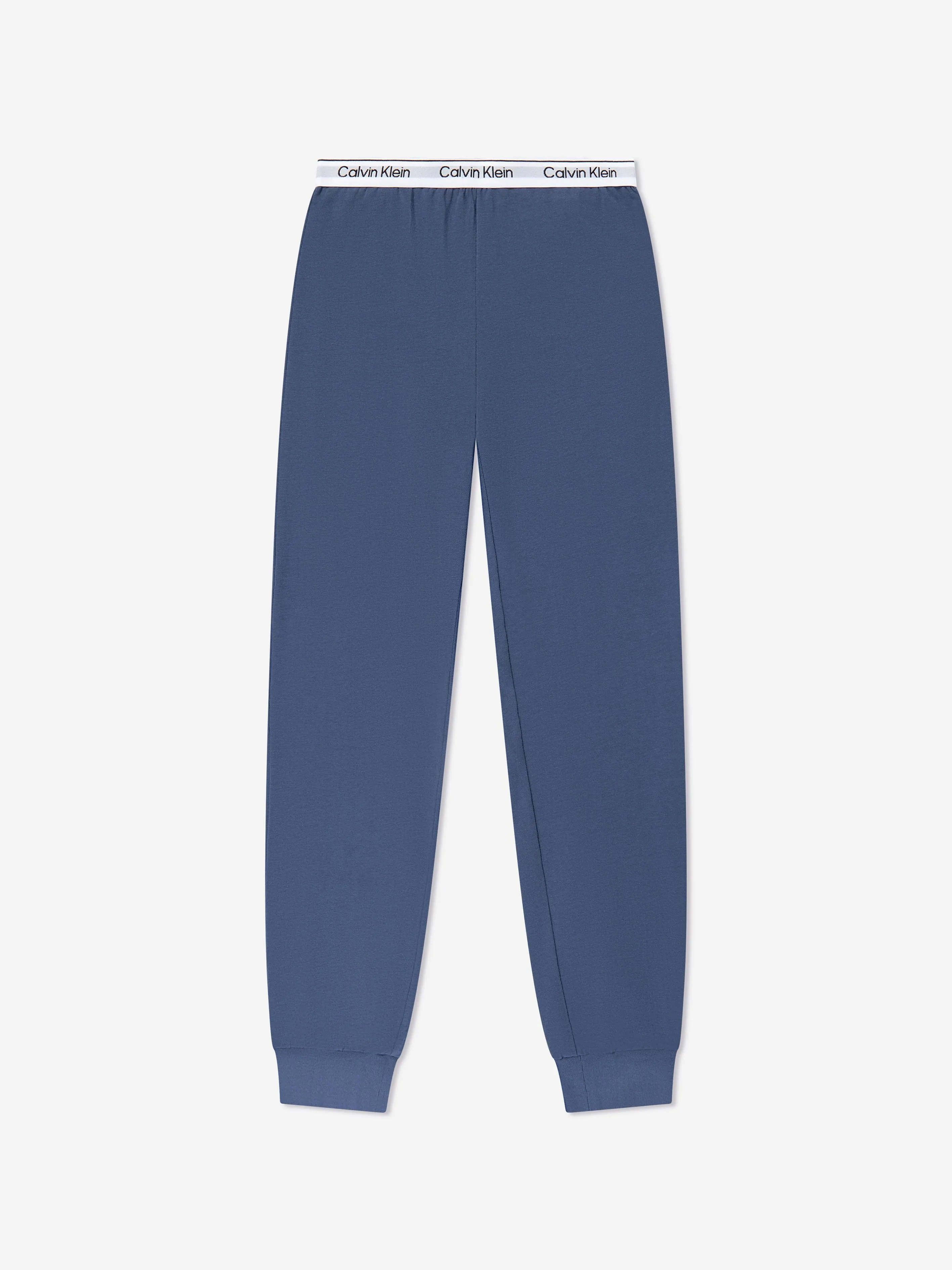 Boys Logo Pyjama Set in Blue