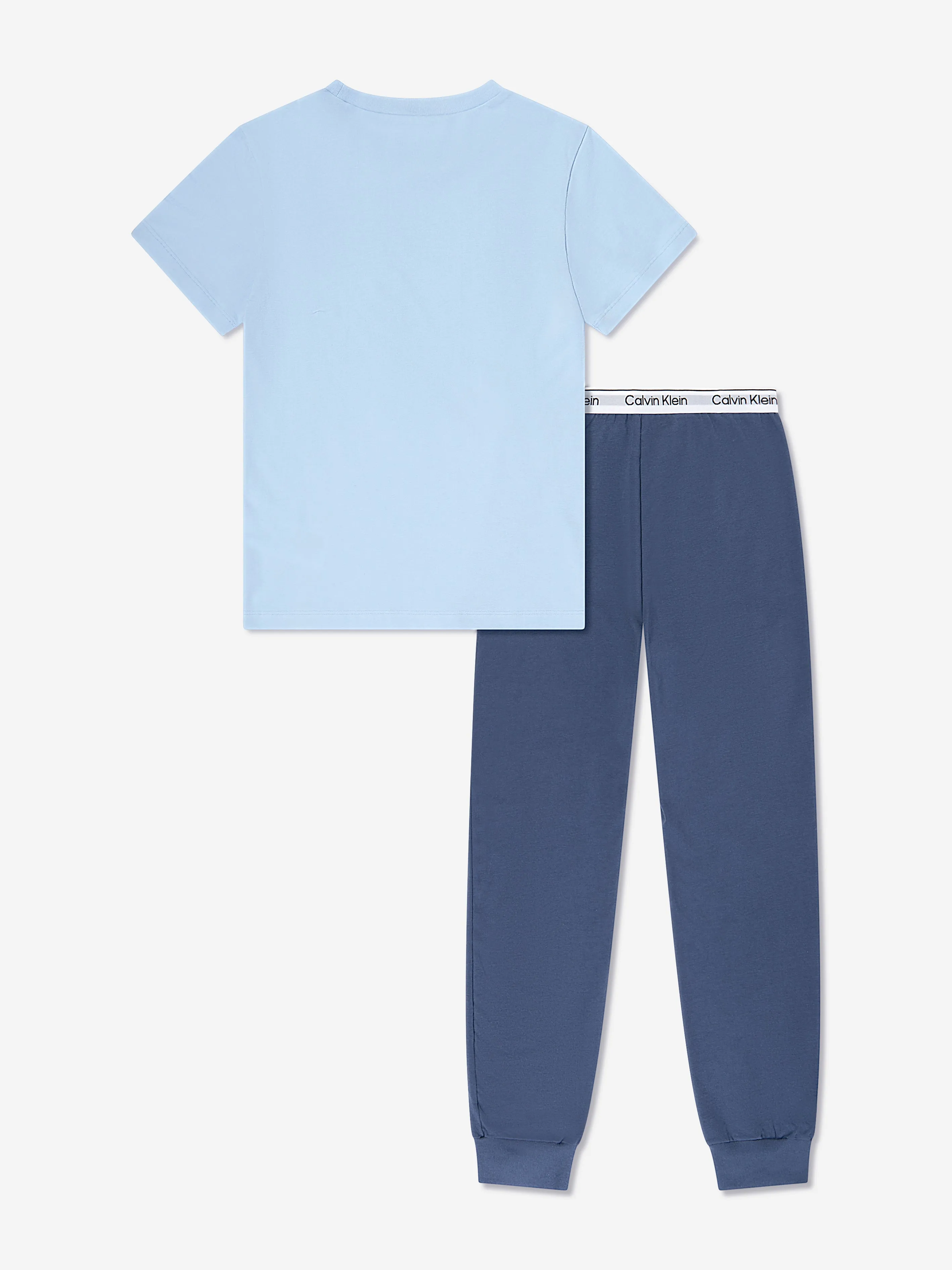 Boys Logo Pyjama Set in Blue