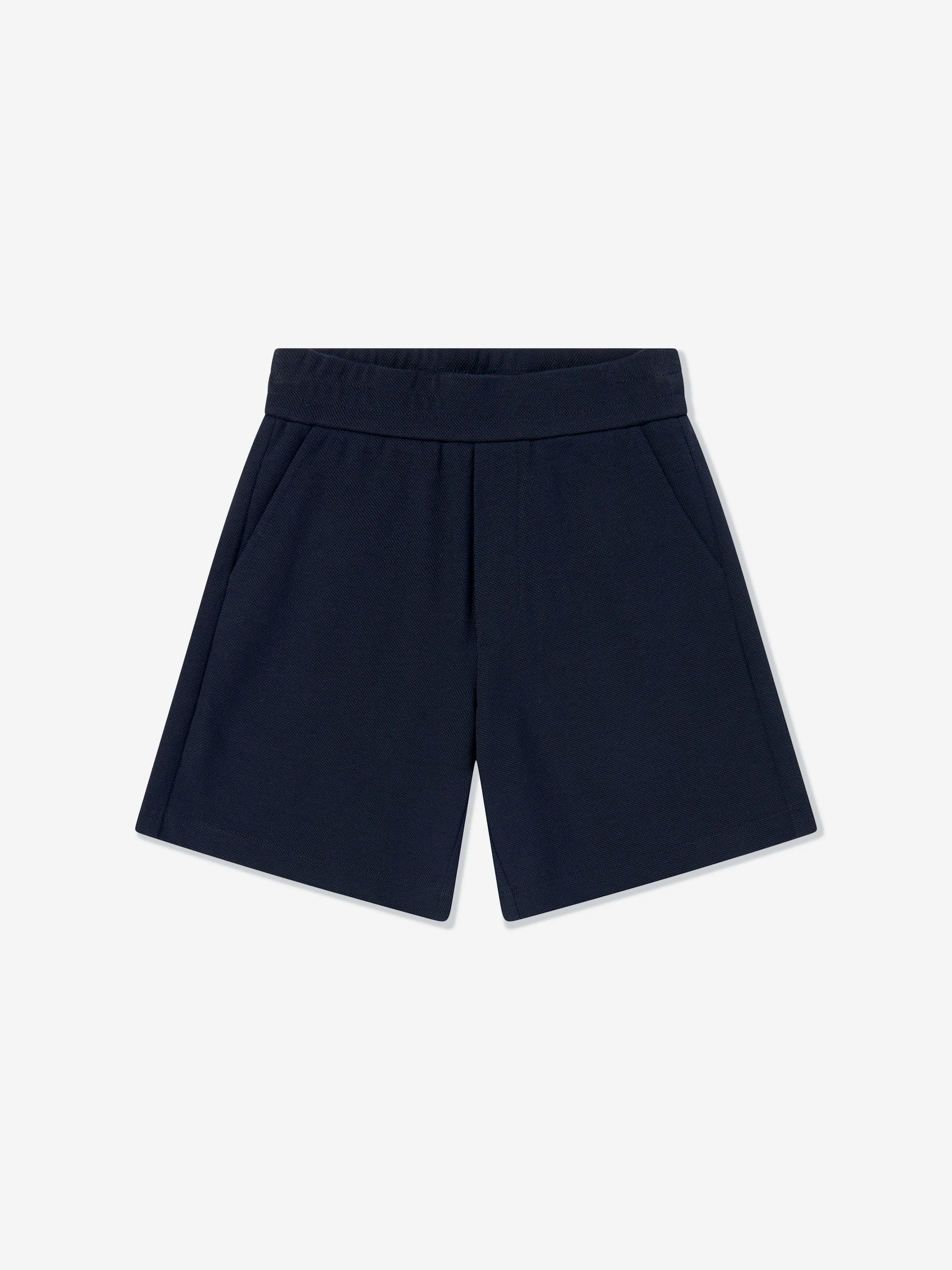 Boys Logo Short Set in White