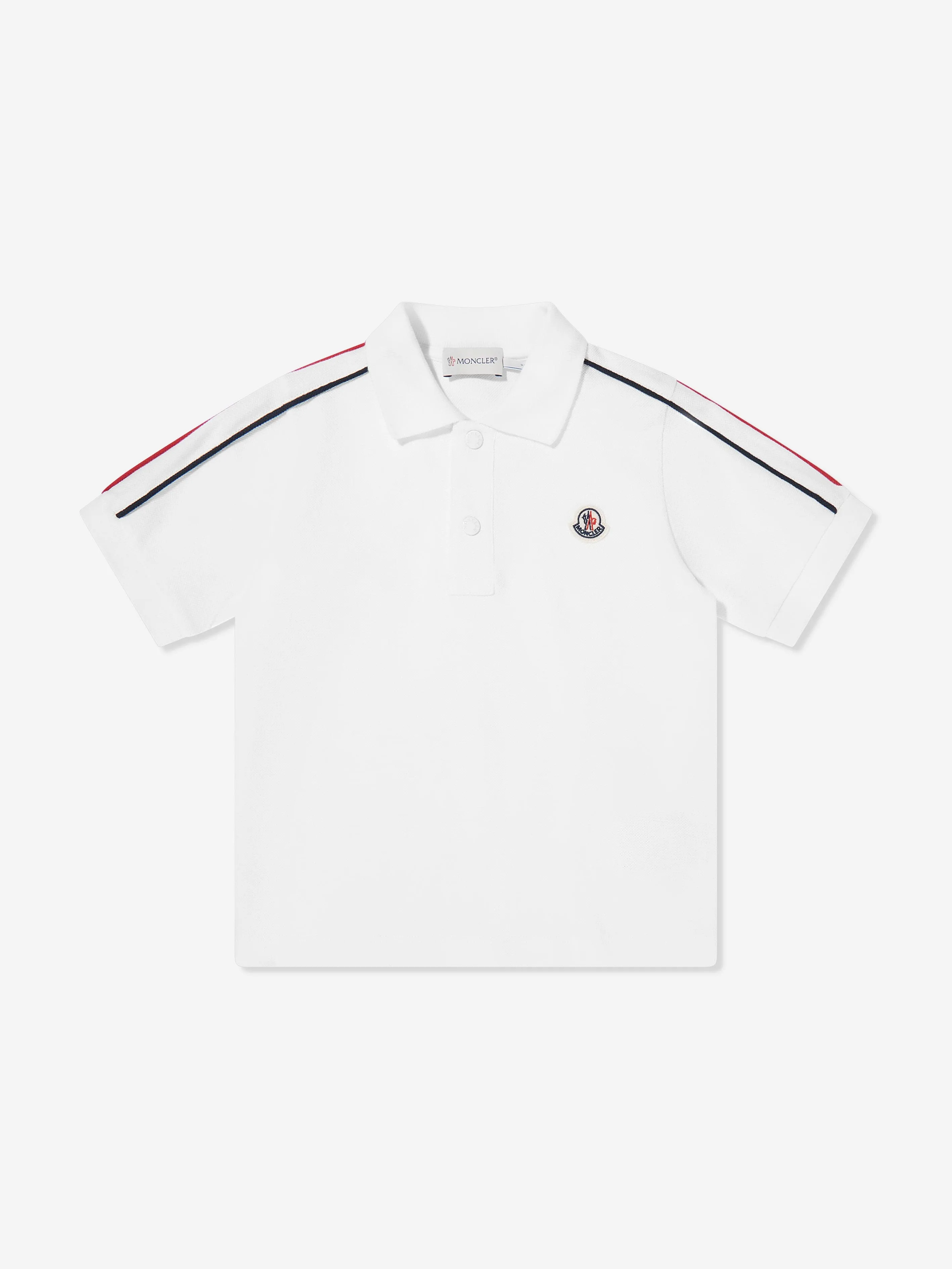 Boys Logo Short Set in White