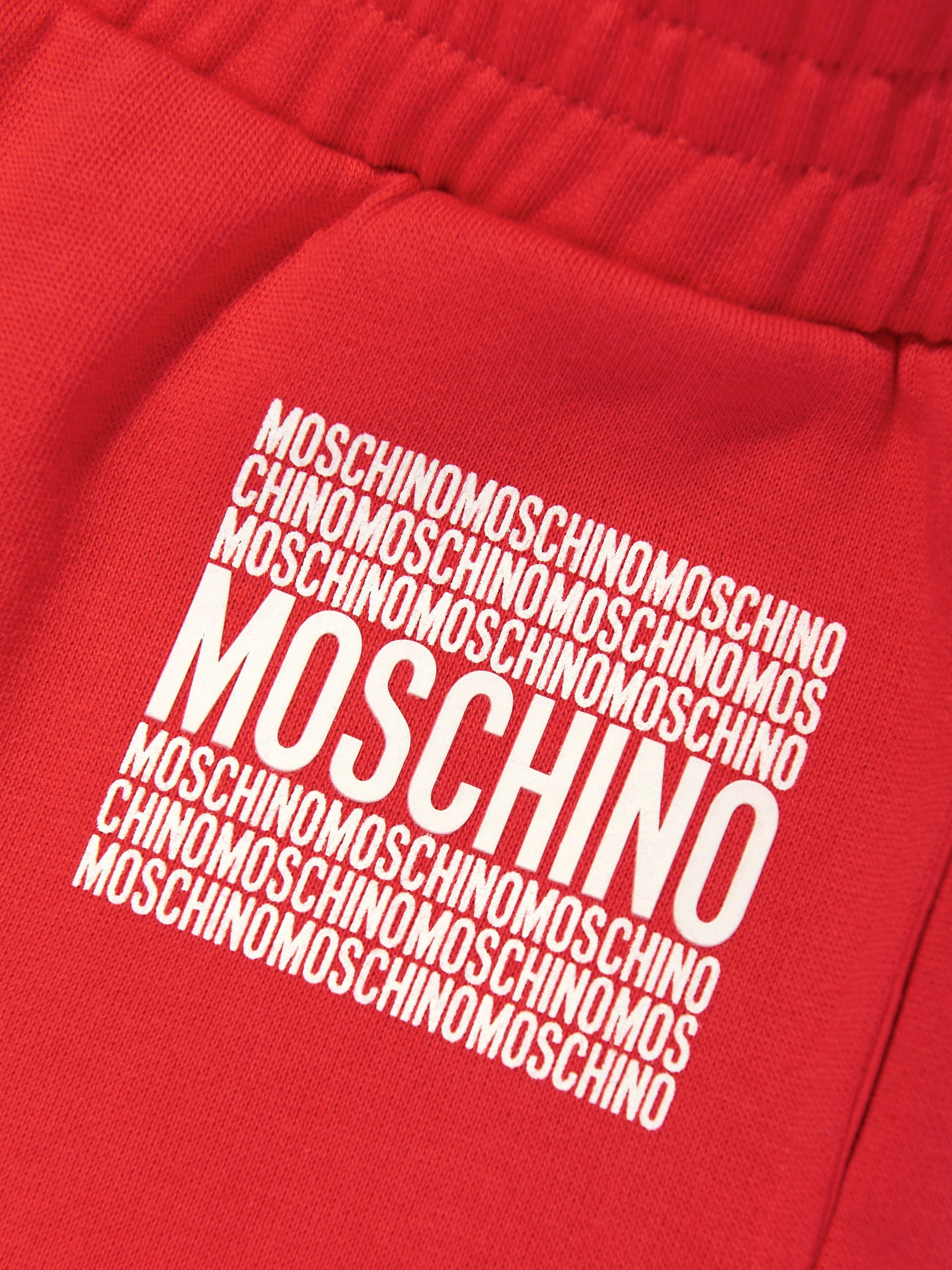 Boys Logo Shorts in Red