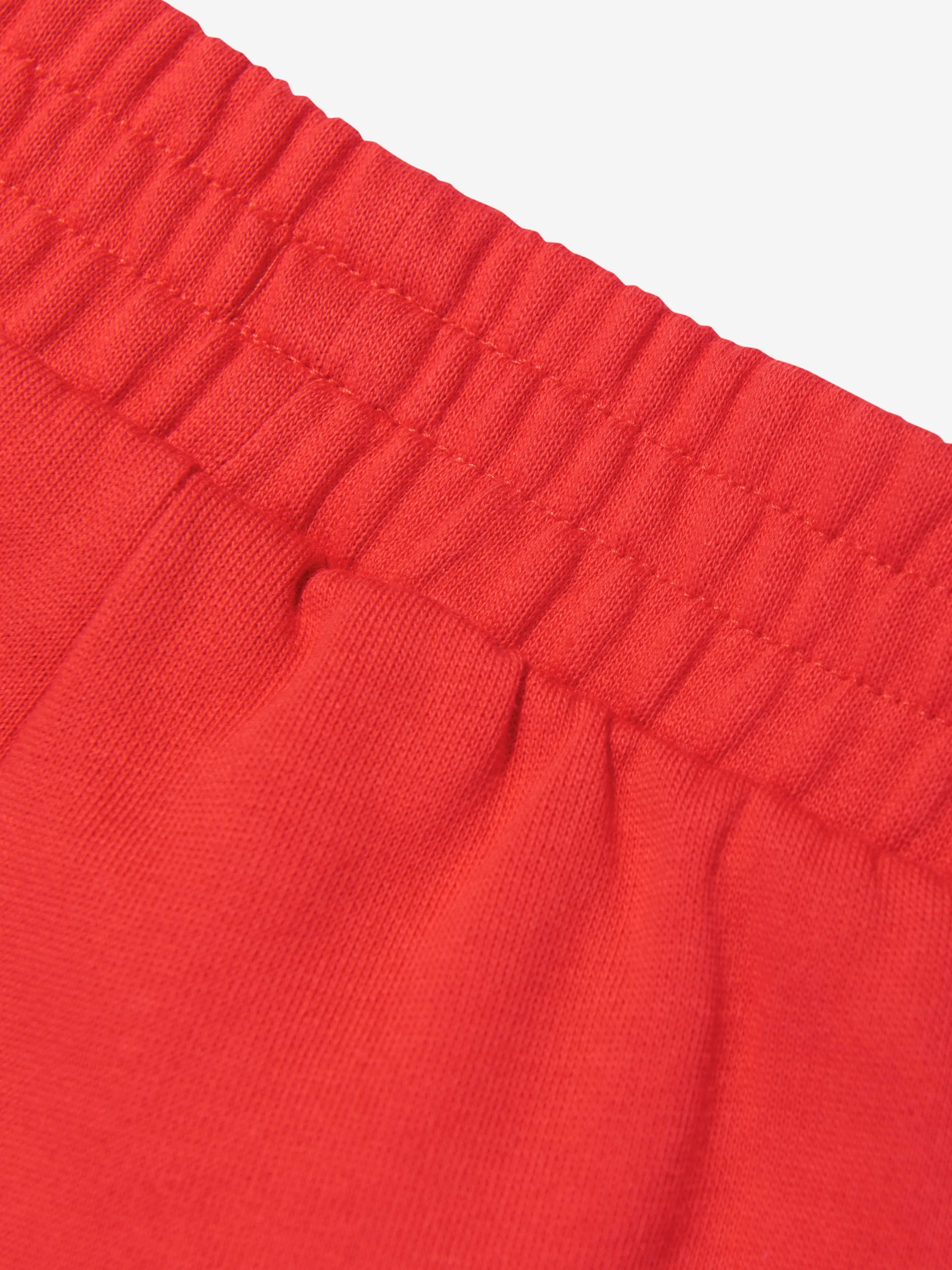 Boys Logo Shorts in Red