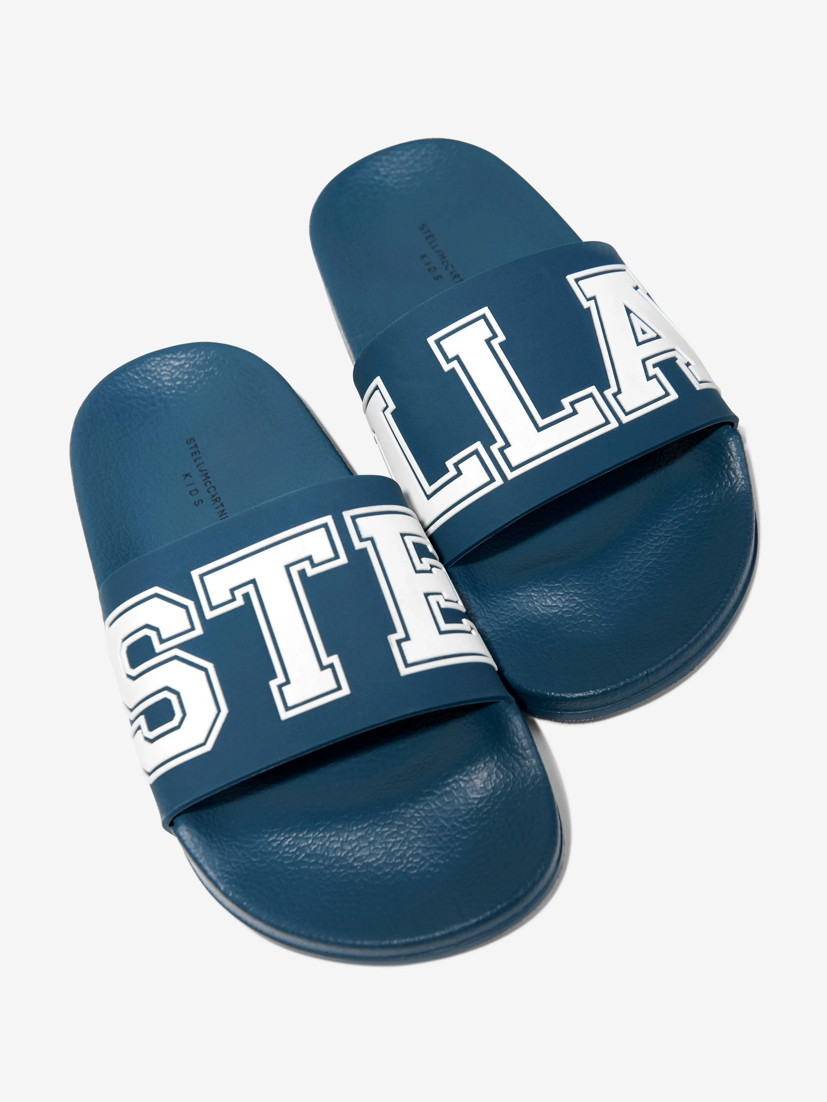 Boys Logo Sliders in Blue