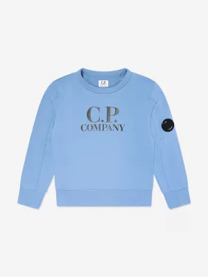 Boys Logo Sweatshirt in Blue