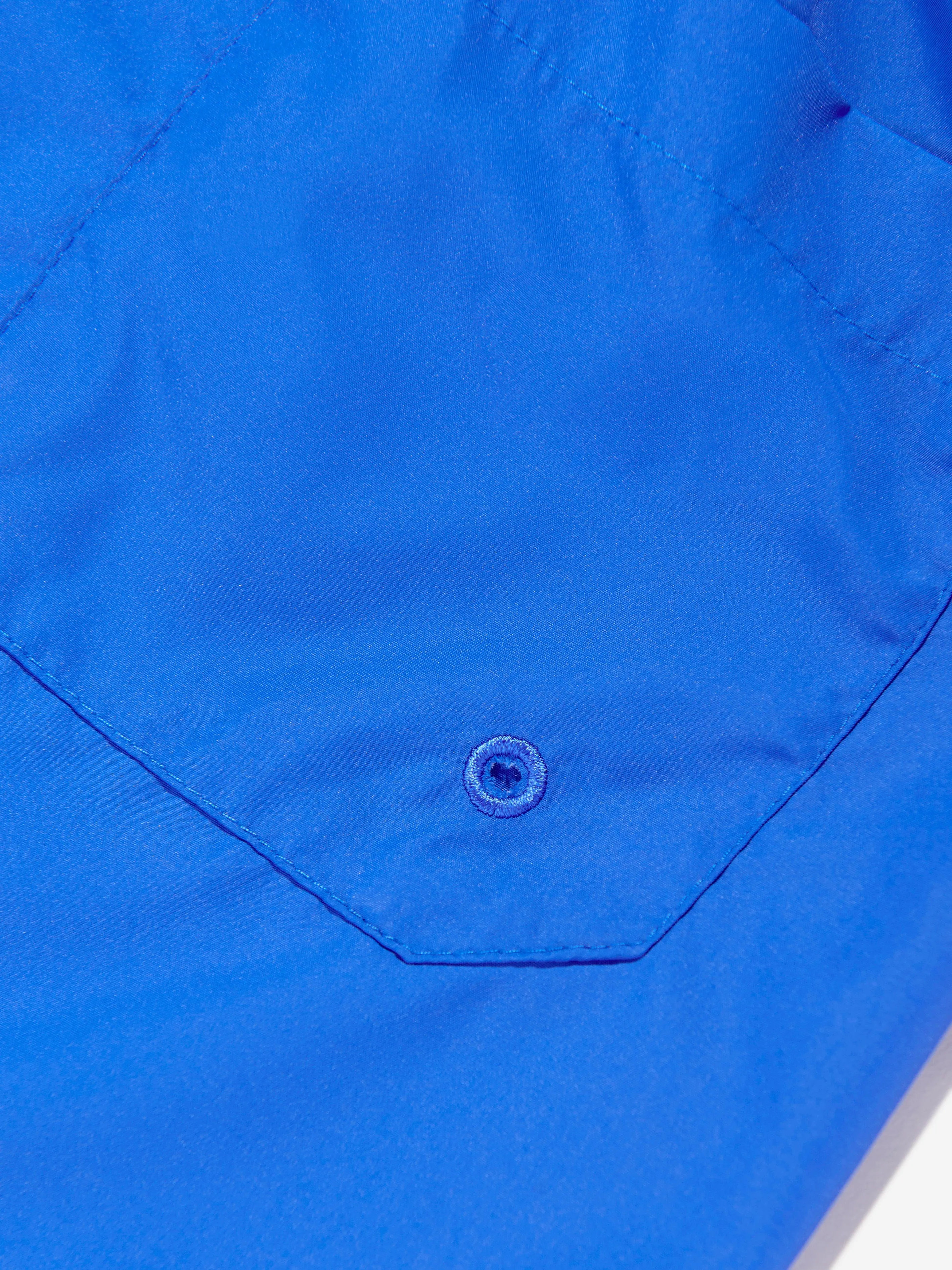 Boys Logo Swim Shorts in Blue