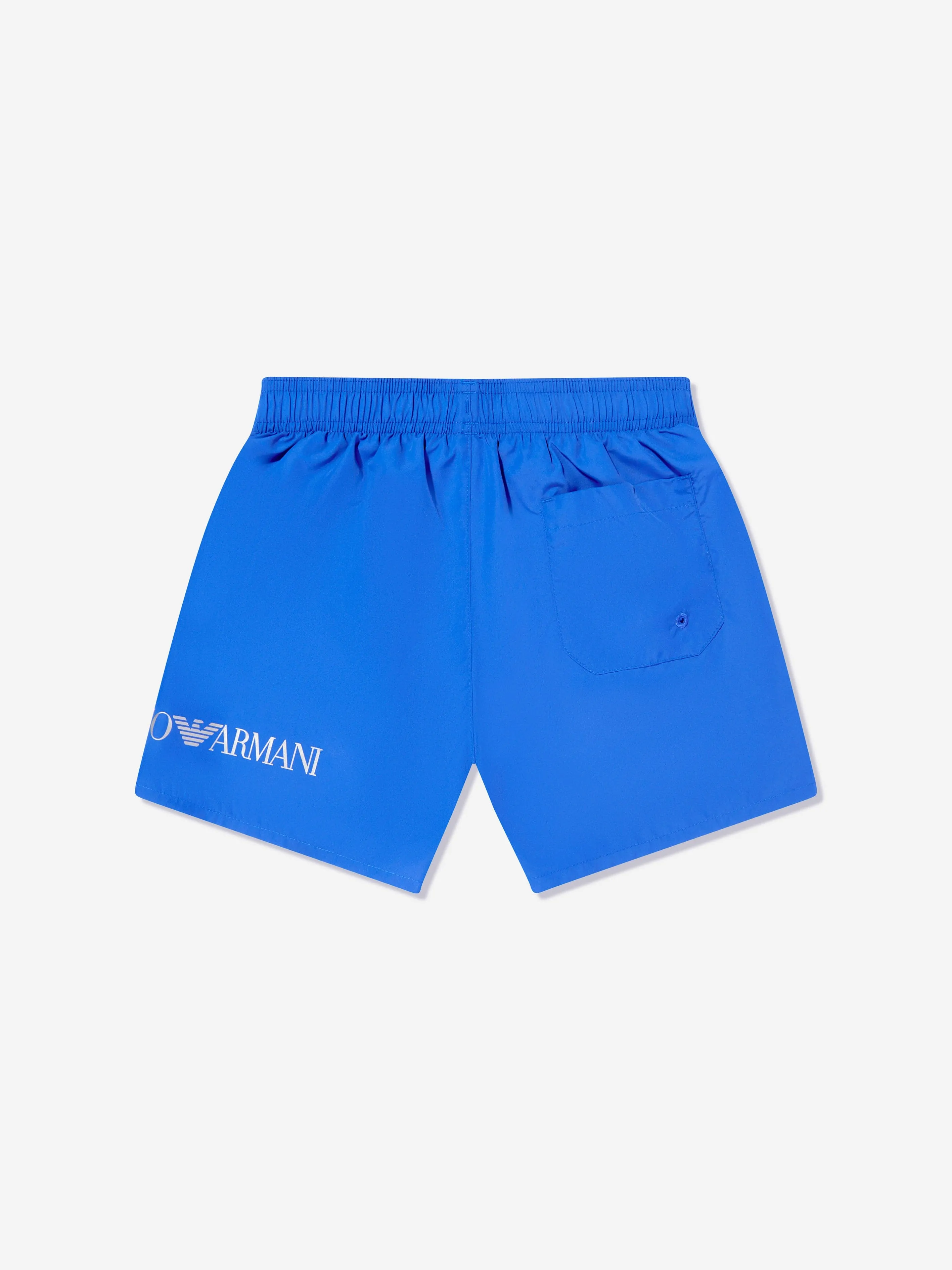 Boys Logo Swim Shorts in Blue