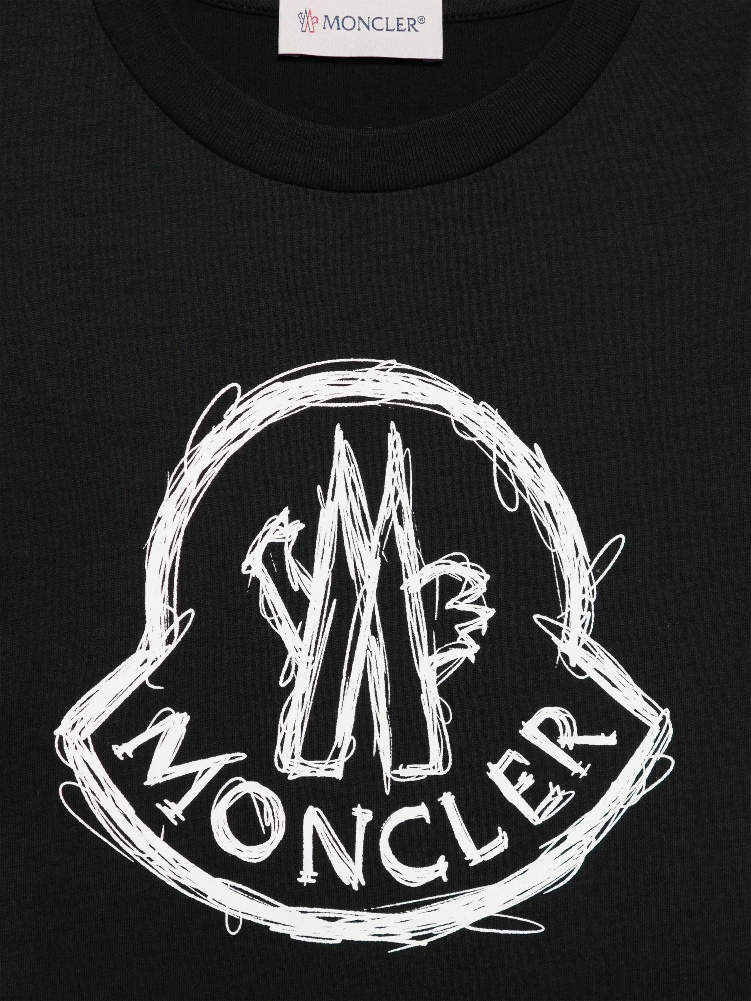 Boys Logo T-Shirt in Black