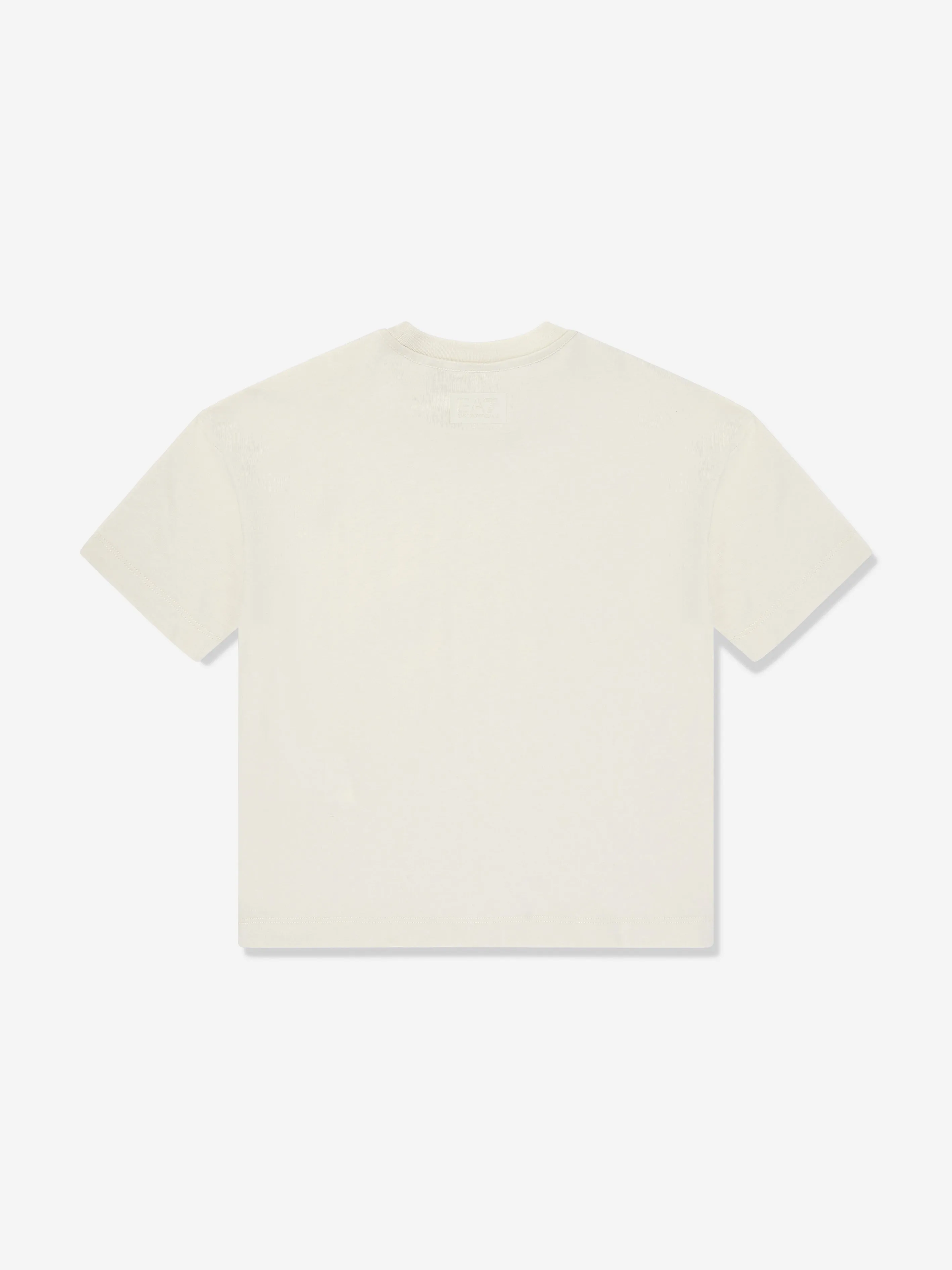 Boys Logo T-Shirt in Ivory