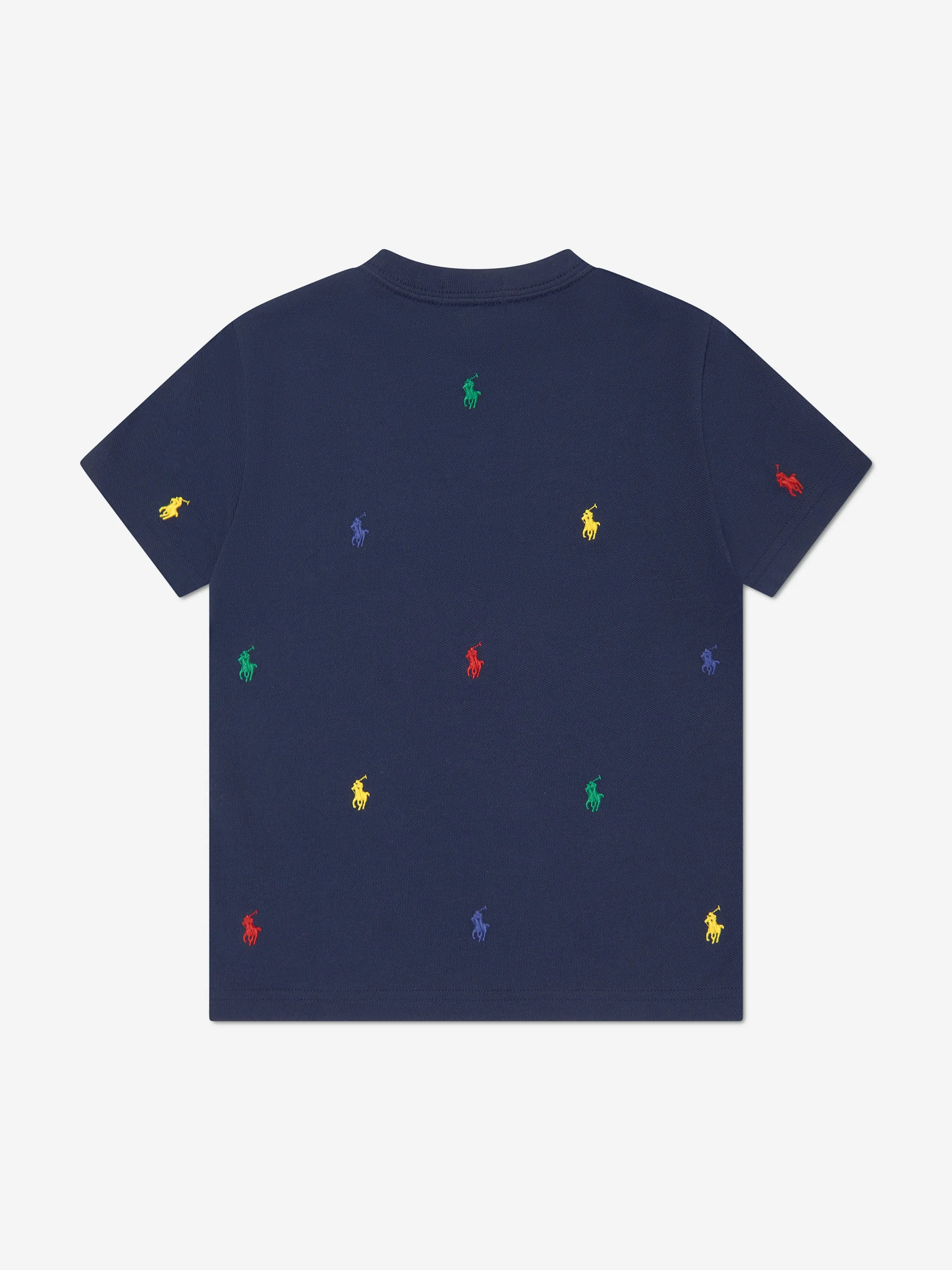 Boys Logo T-Shirt in Navy