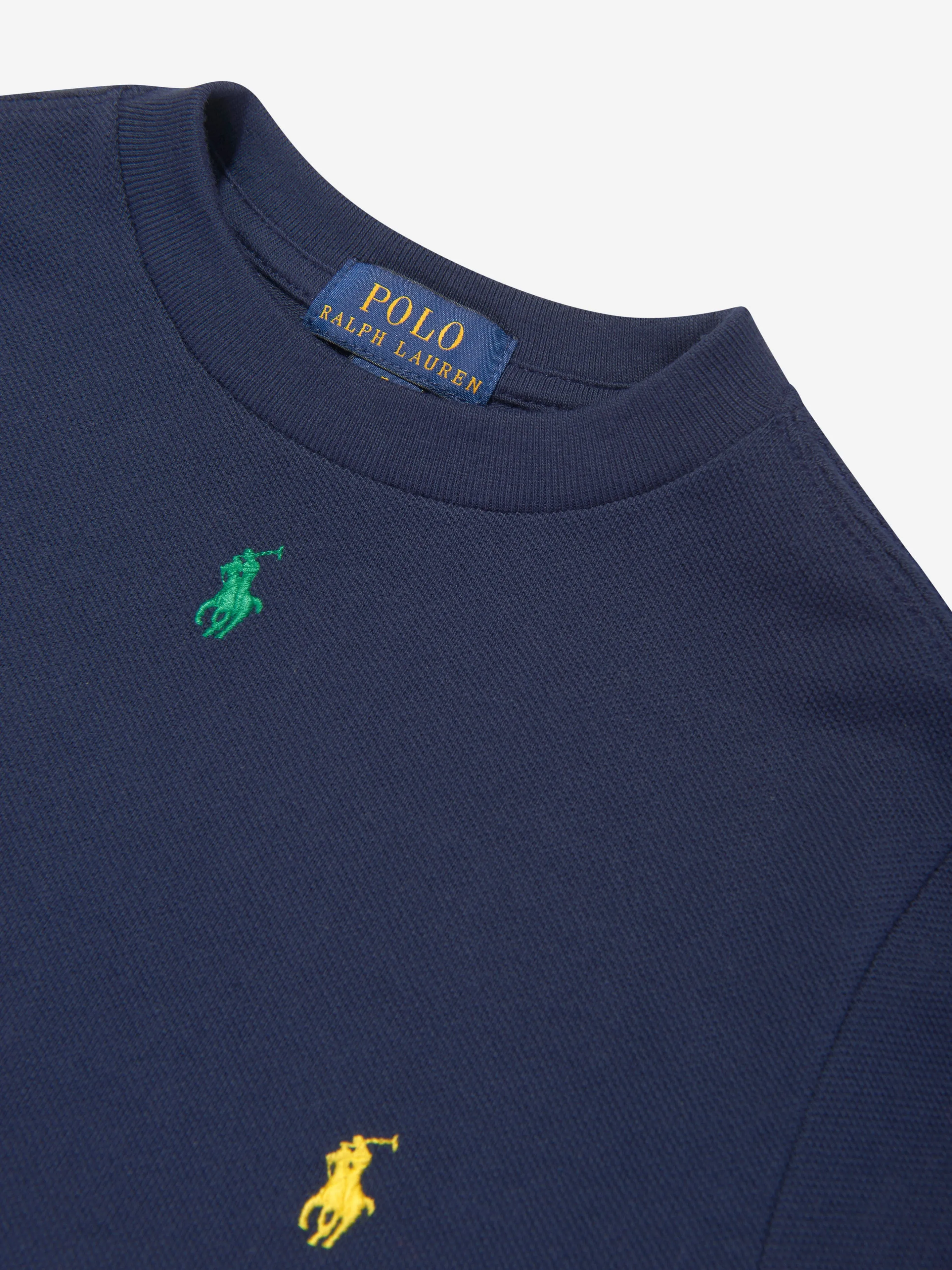 Boys Logo T-Shirt in Navy