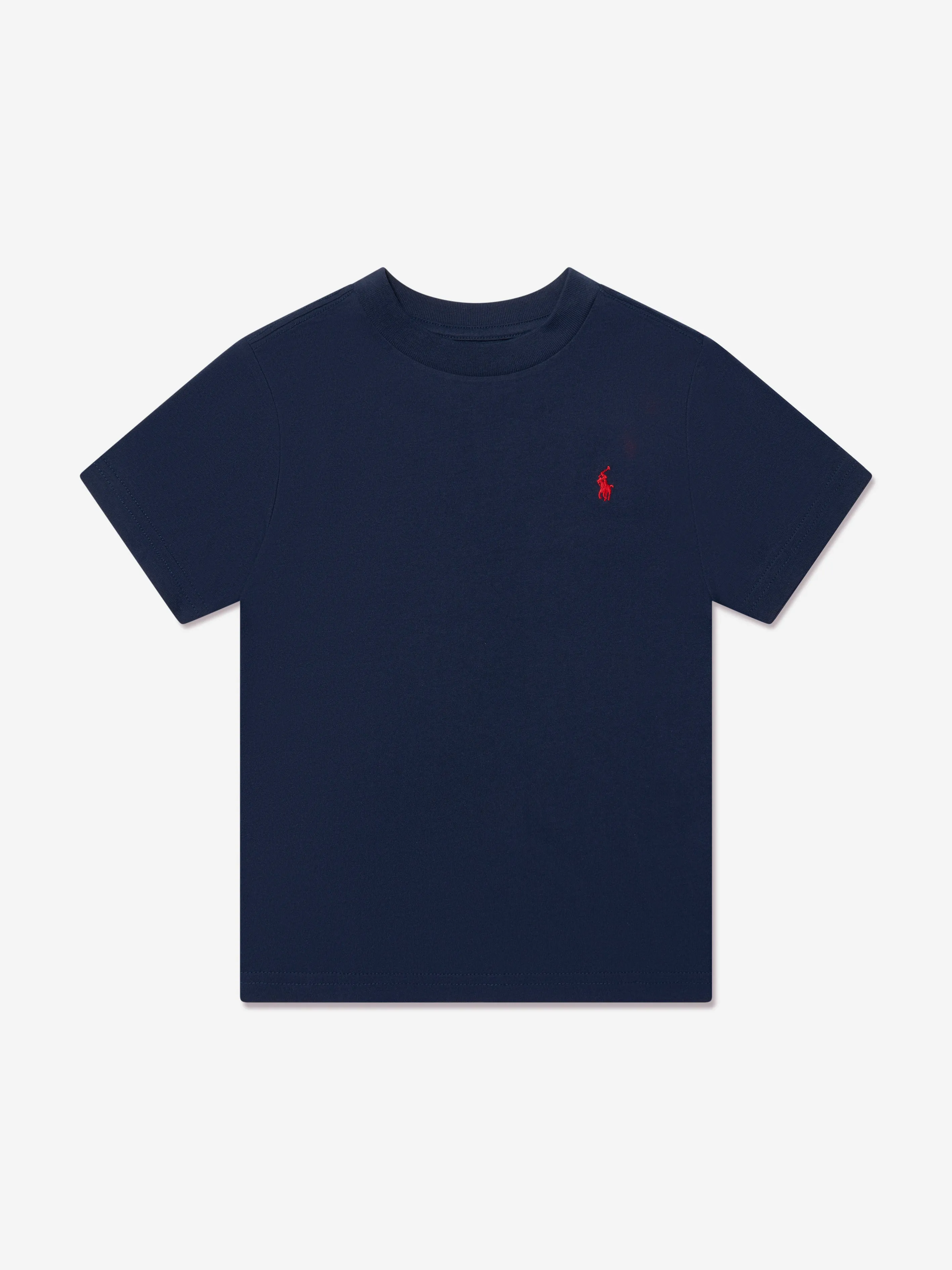 Boys Logo T-Shirt in Navy